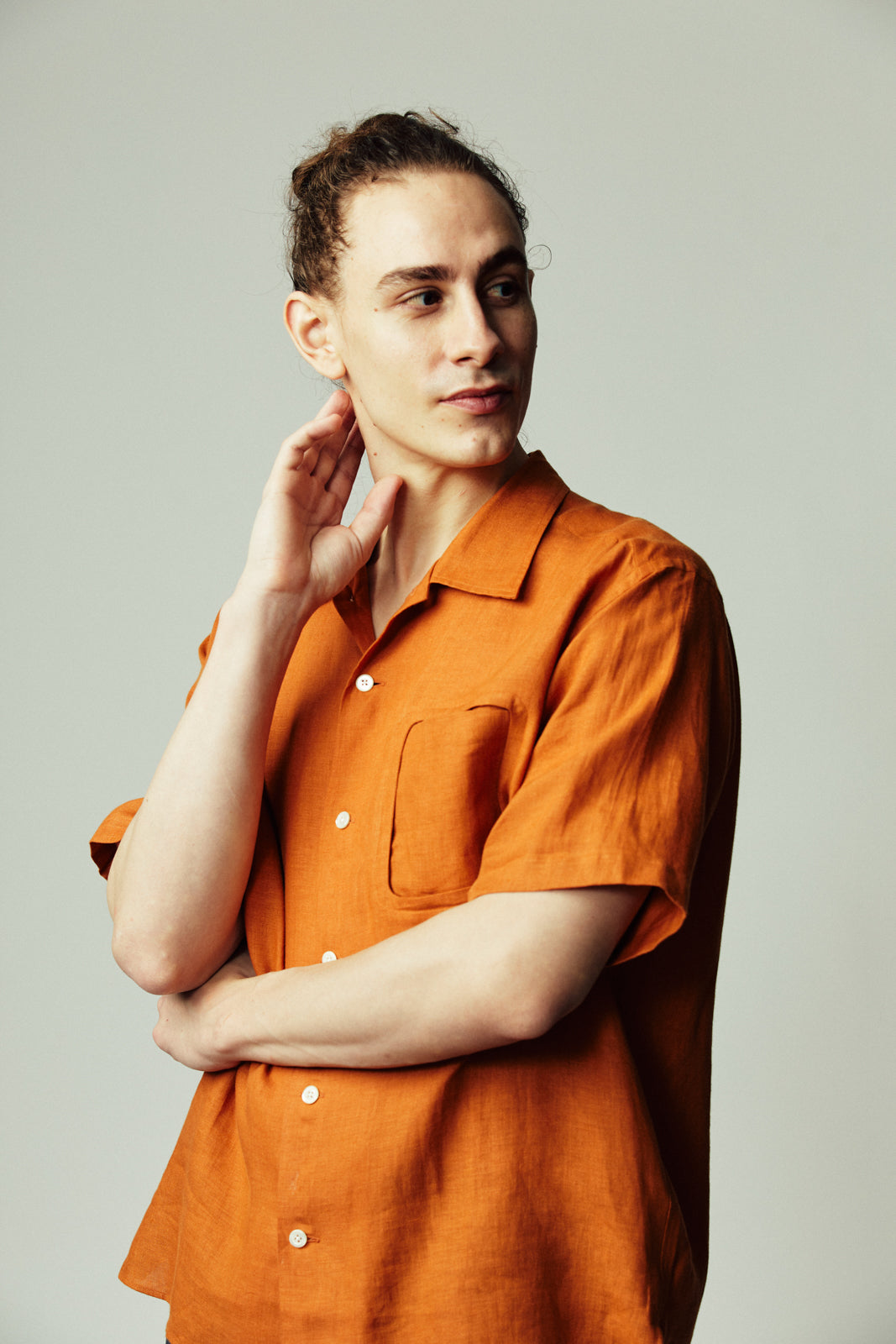 ウインドポケットオープンシャツ | Jipijapa