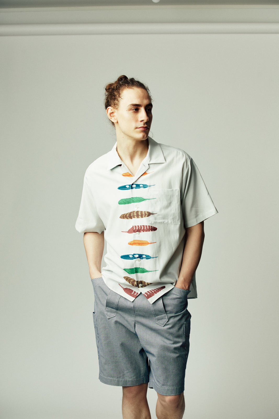 "フェザーシャツ"かりゆしシャツ | majun plus