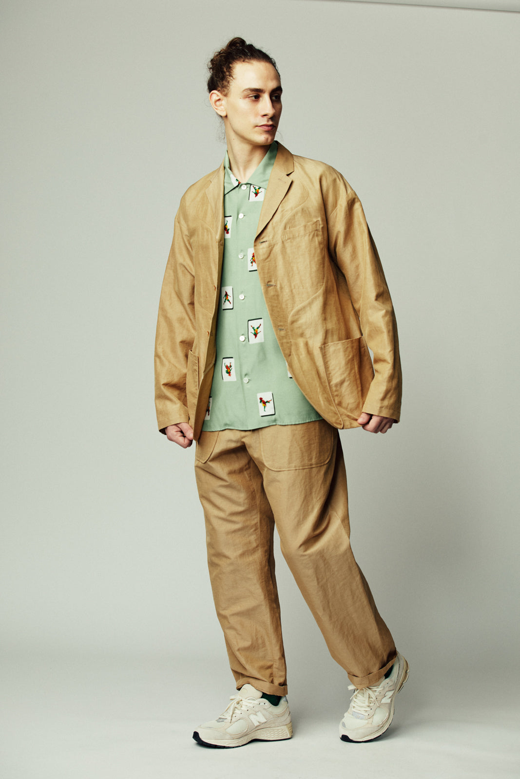 "ゲームカード"かりゆしシャツ | majun plus