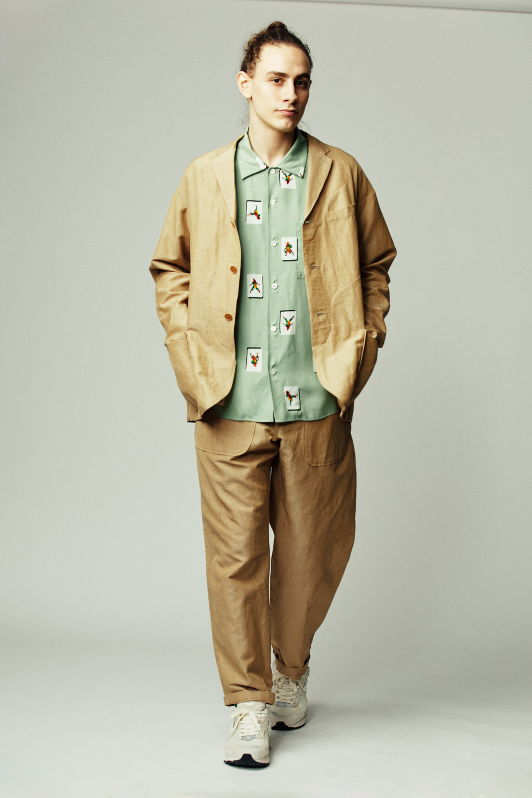 "ゲームカード"かりゆしシャツ | majun plus