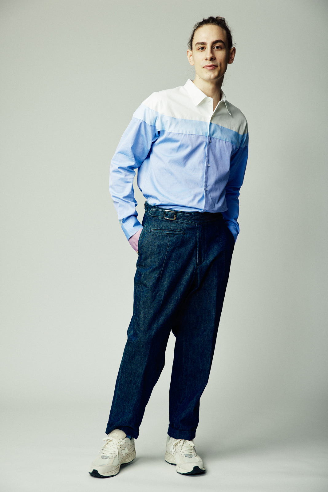 キャップスリーブシャツ(オックス) | Jipijapa