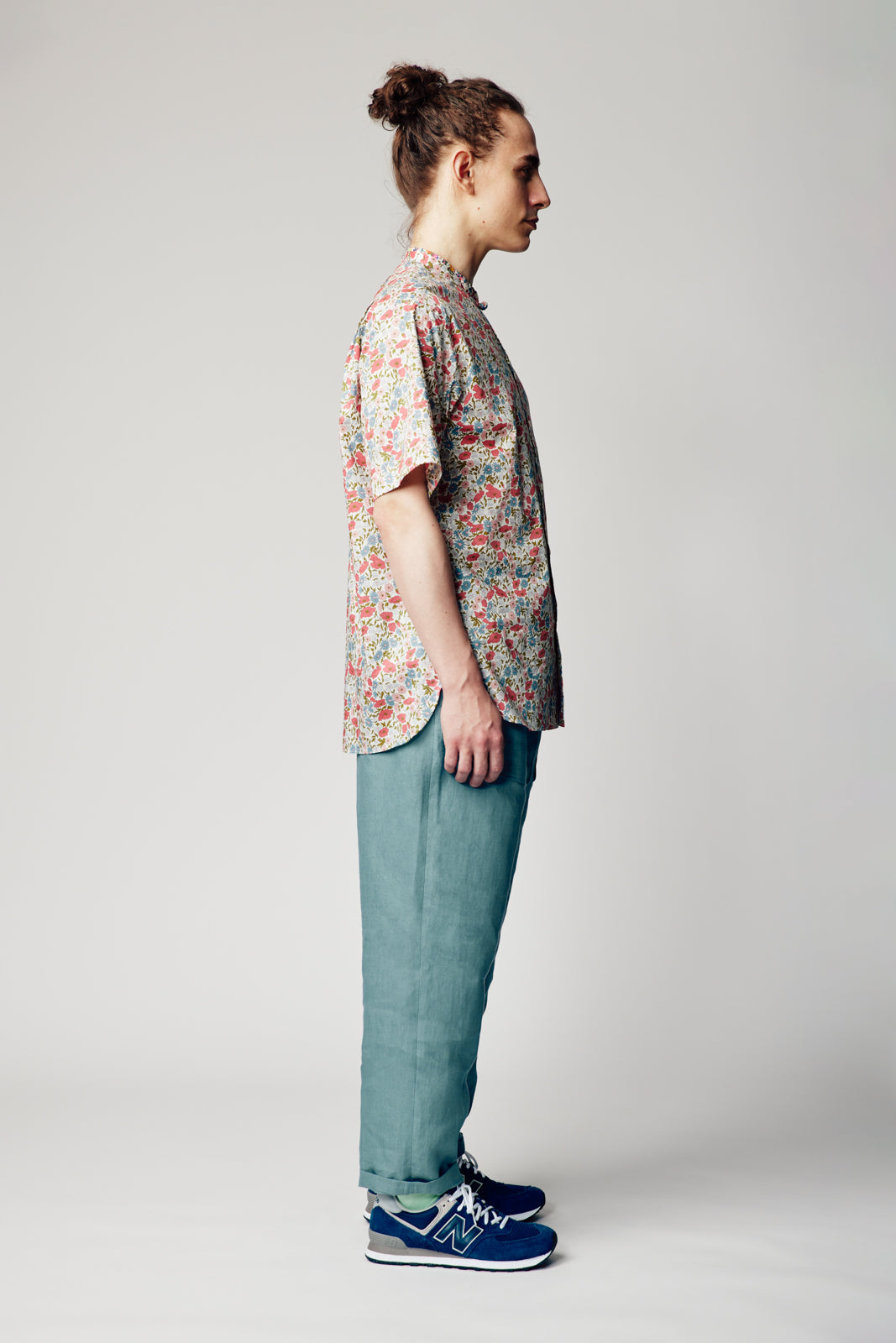 バンドカラーチャイナシャツ | Jipijapa