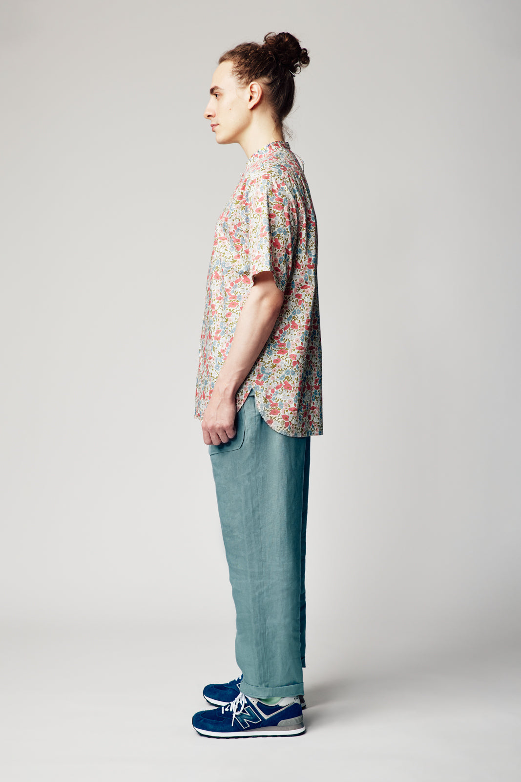 バンドカラーチャイナシャツ | Jipijapa