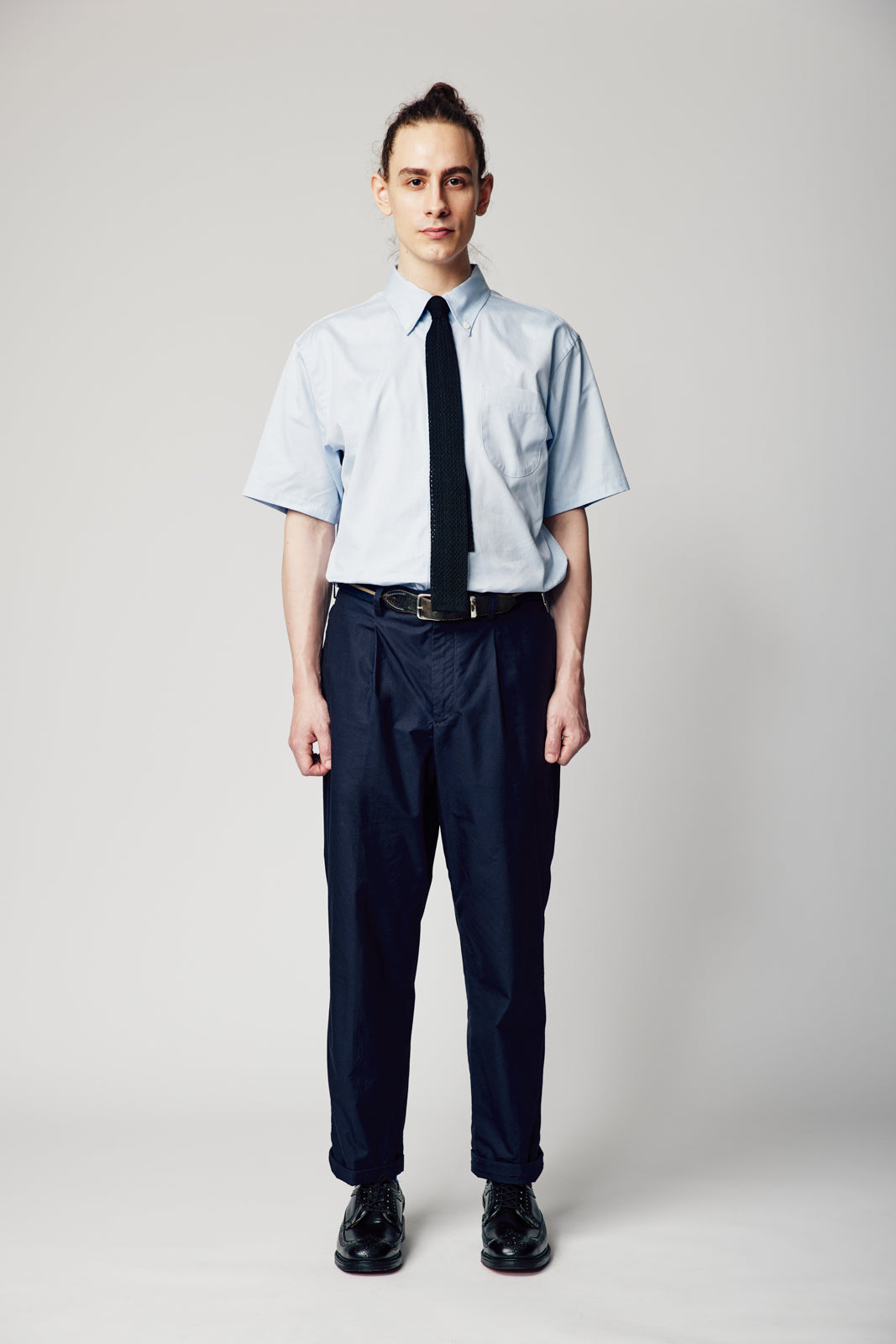 オックスフォードBDかりゆしシャツ | majun plus