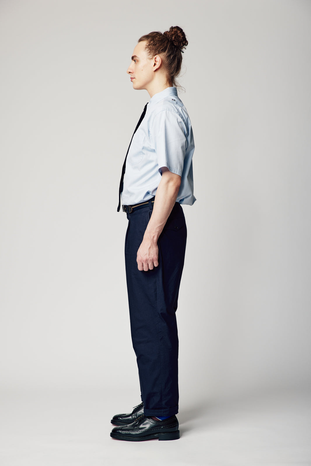 オックスフォードBDかりゆしシャツ | majun plus