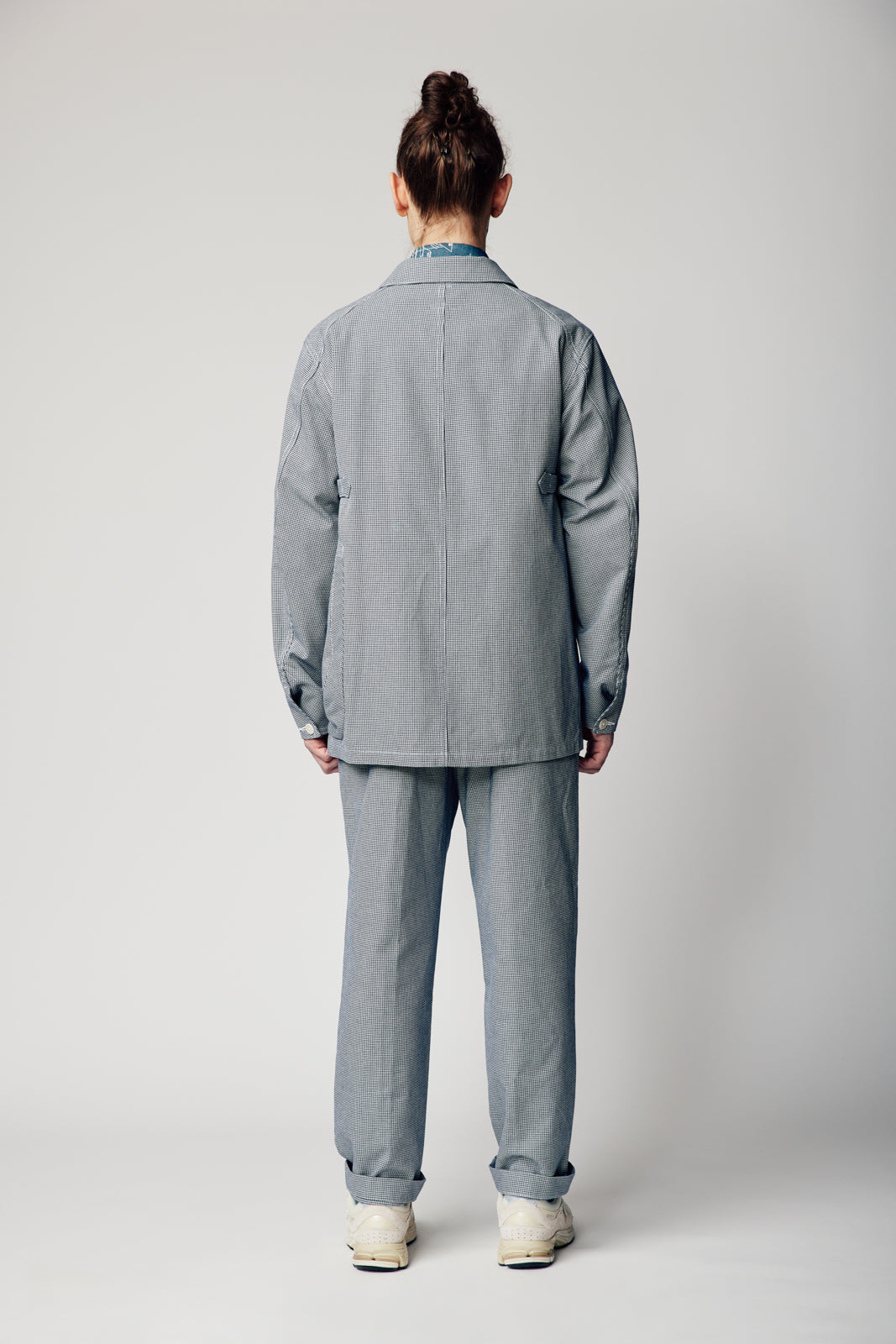 ハウンドトゥース カバーオール | Jipijapa