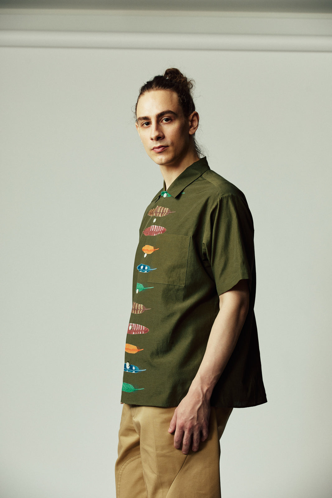 "フェザーシャツ"かりゆしシャツ | majun plus