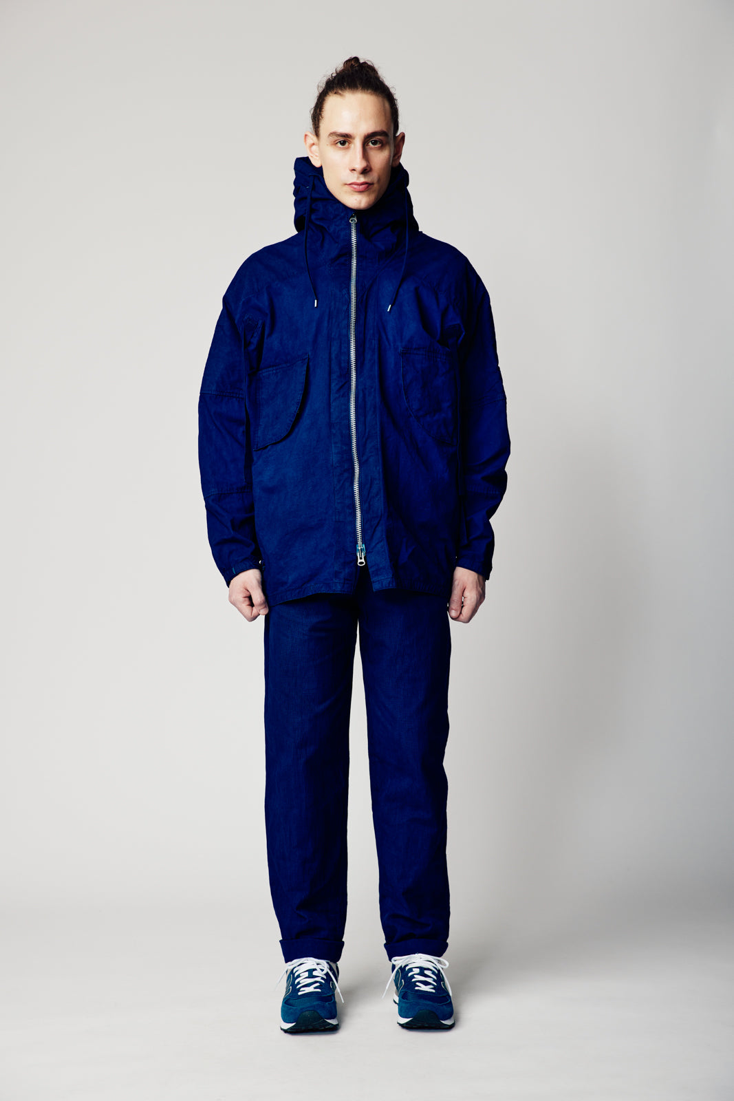 琉球藍染ドルマンスリーブジャケット | Jipijapa