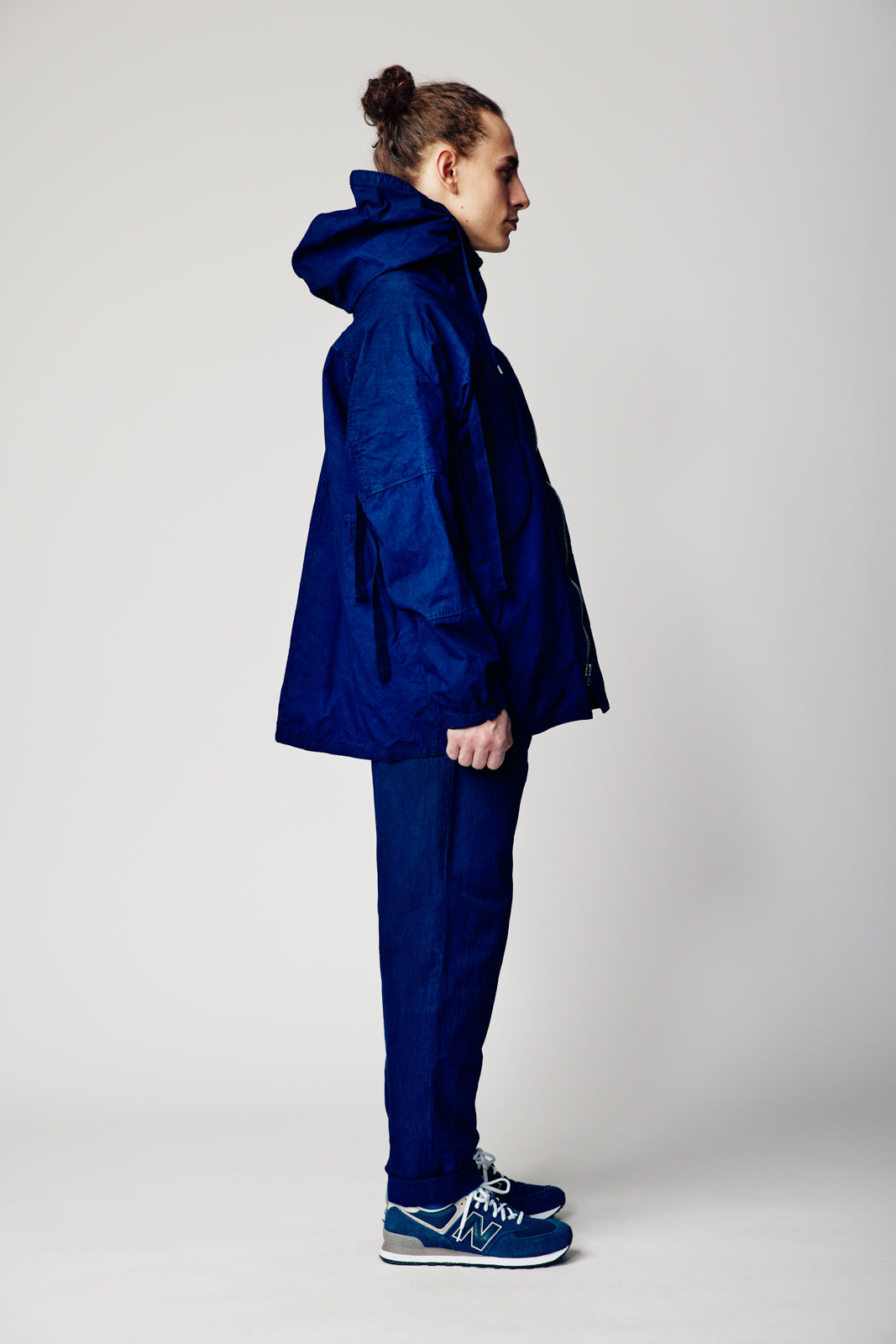 琉球藍染ドルマンスリーブジャケット | Jipijapa