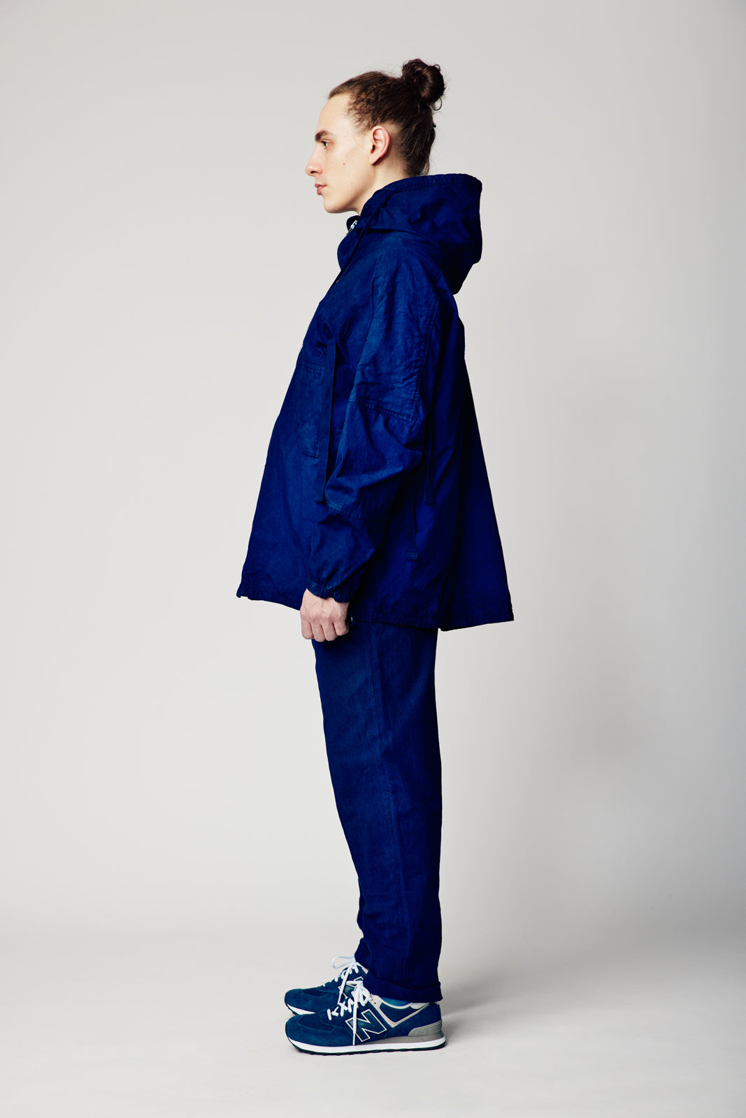 琉球藍染ドルマンスリーブジャケット | Jipijapa