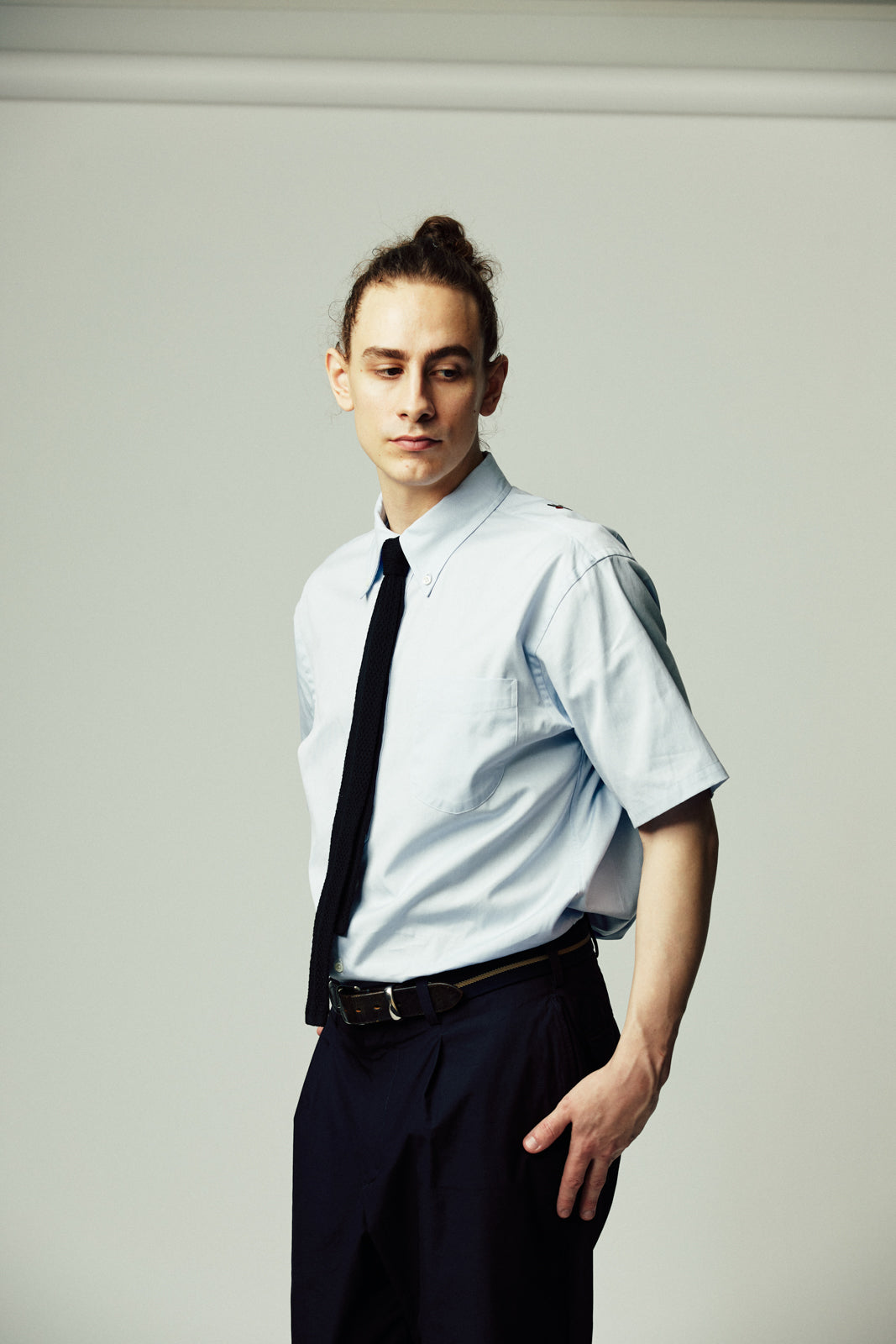 オックスフォードBDかりゆしシャツ | majun plus