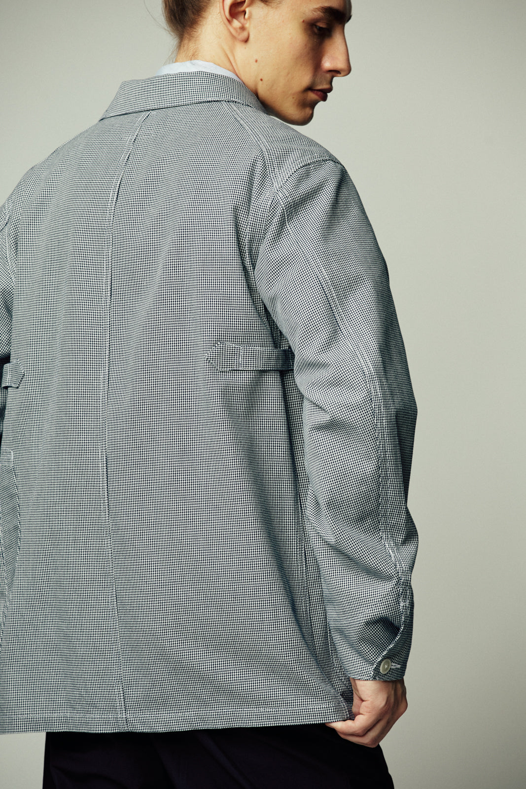 ハウンドトゥース カバーオール | Jipijapa