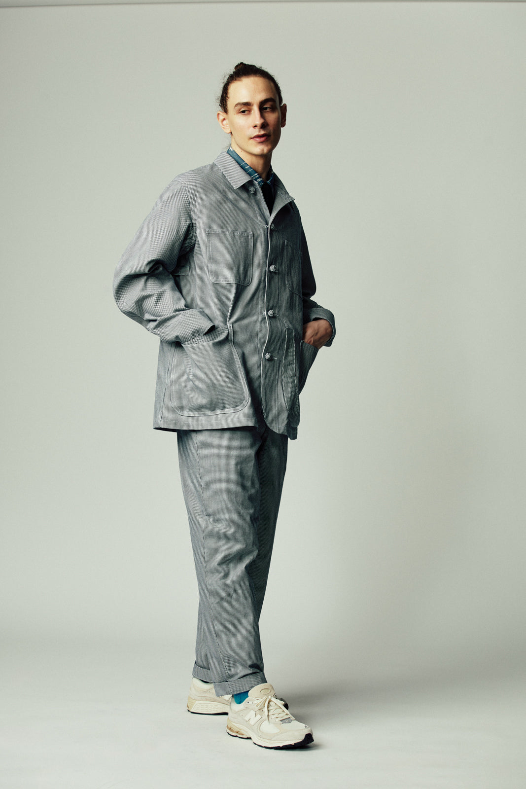 ハウンドトゥース ワークパンツ | Jipijapa