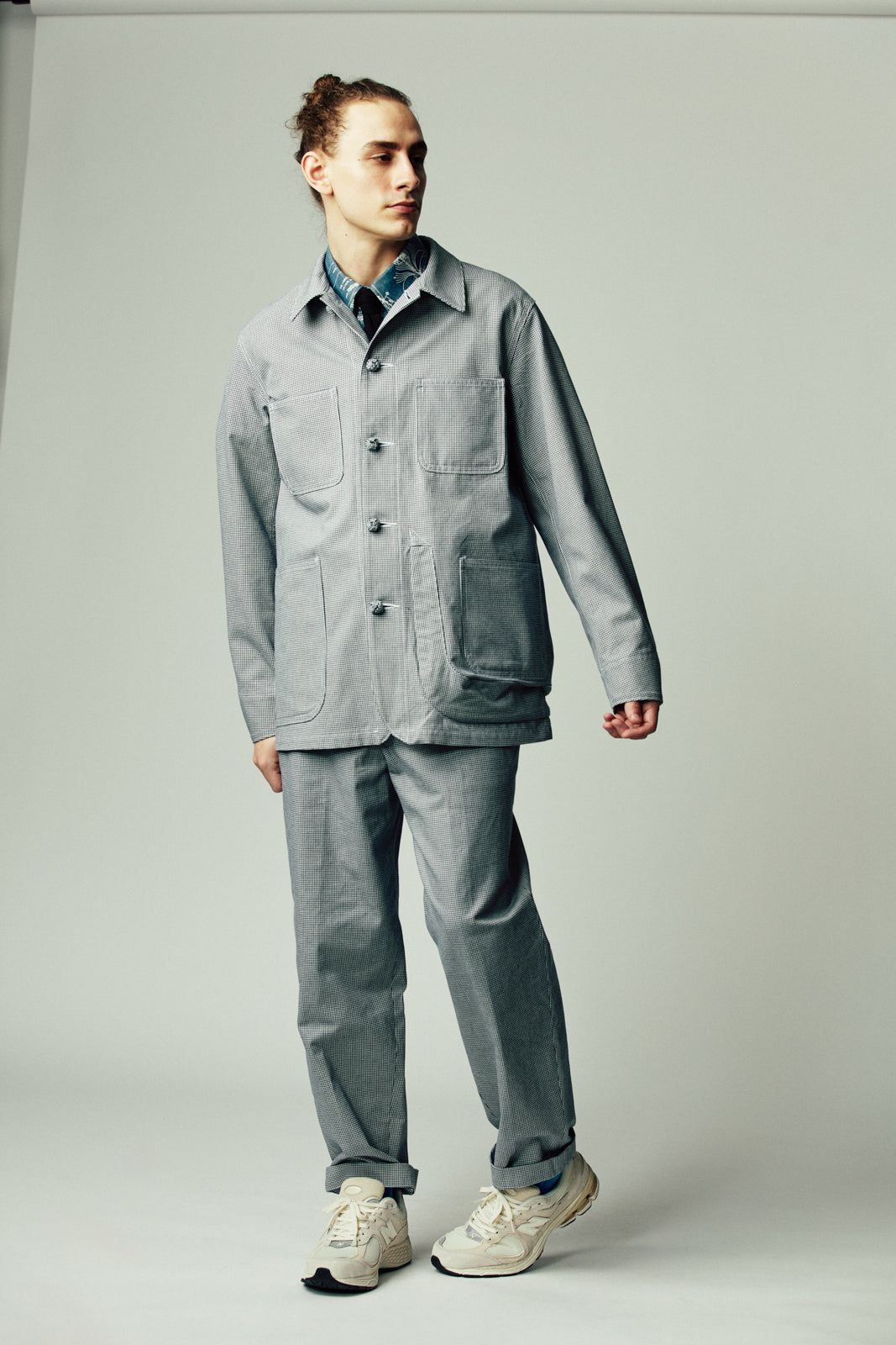 ハウンドトゥース ワークパンツ | Jipijapa