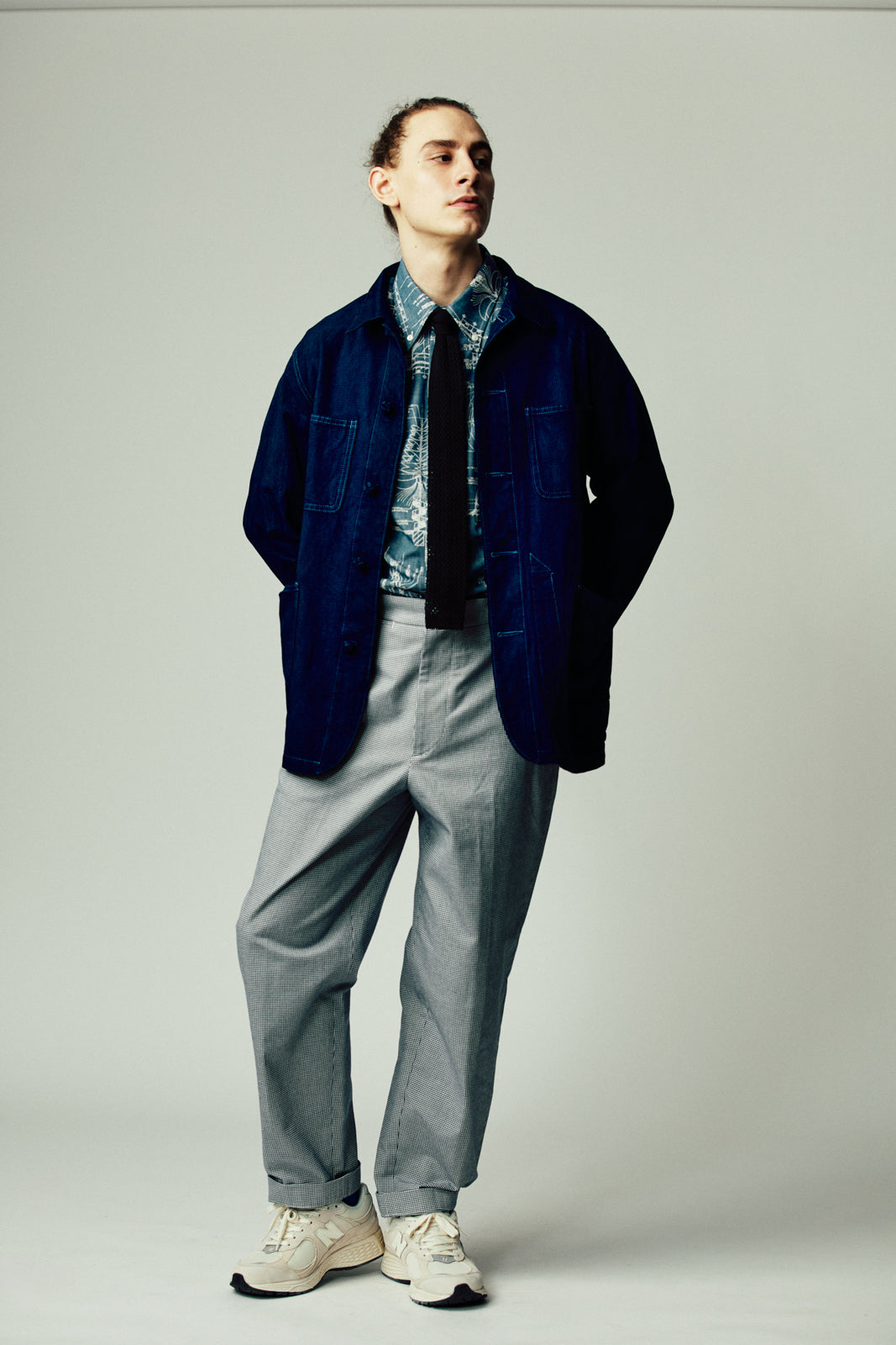 ハウンドトゥース ワークパンツ | Jipijapa