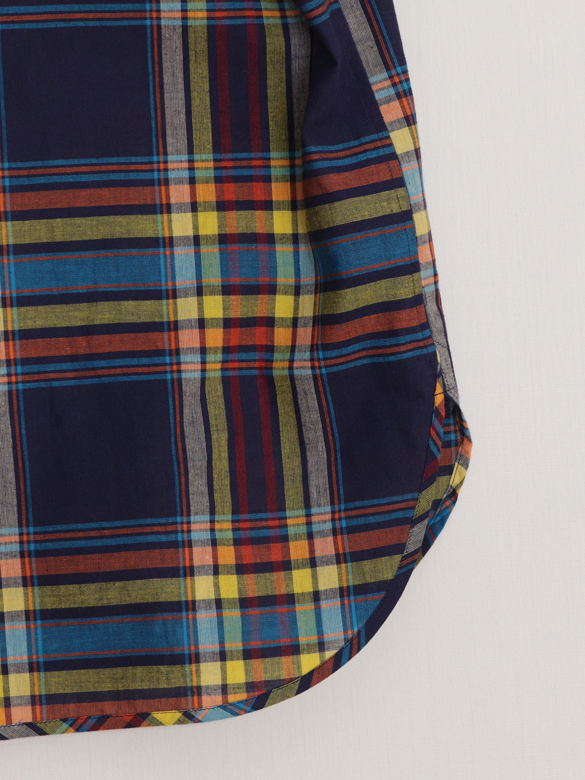 マドラスチェックBDかりゆしシャツ | majun plus