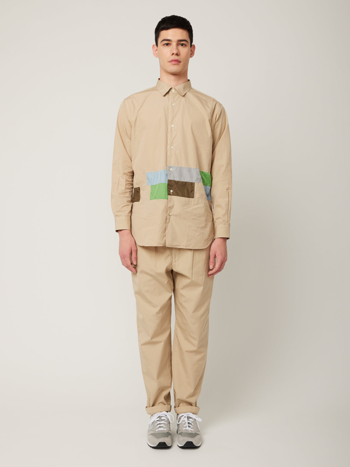 ウエスト切り替えシャツ(オーバーダイ) | Jipijapa