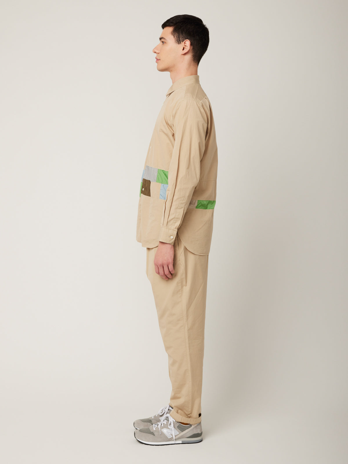 ウエスト切り替えシャツ(オーバーダイ) | Jipijapa