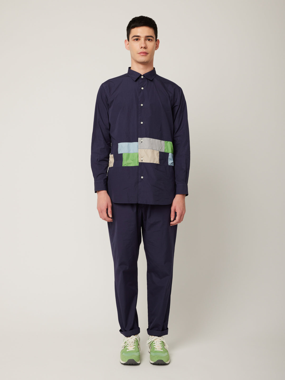 ウエスト切り替えシャツ(オーバーダイ) | Jipijapa