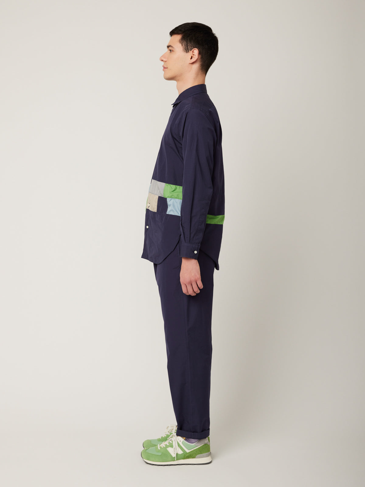 ウエスト切り替えシャツ(オーバーダイ) | Jipijapa