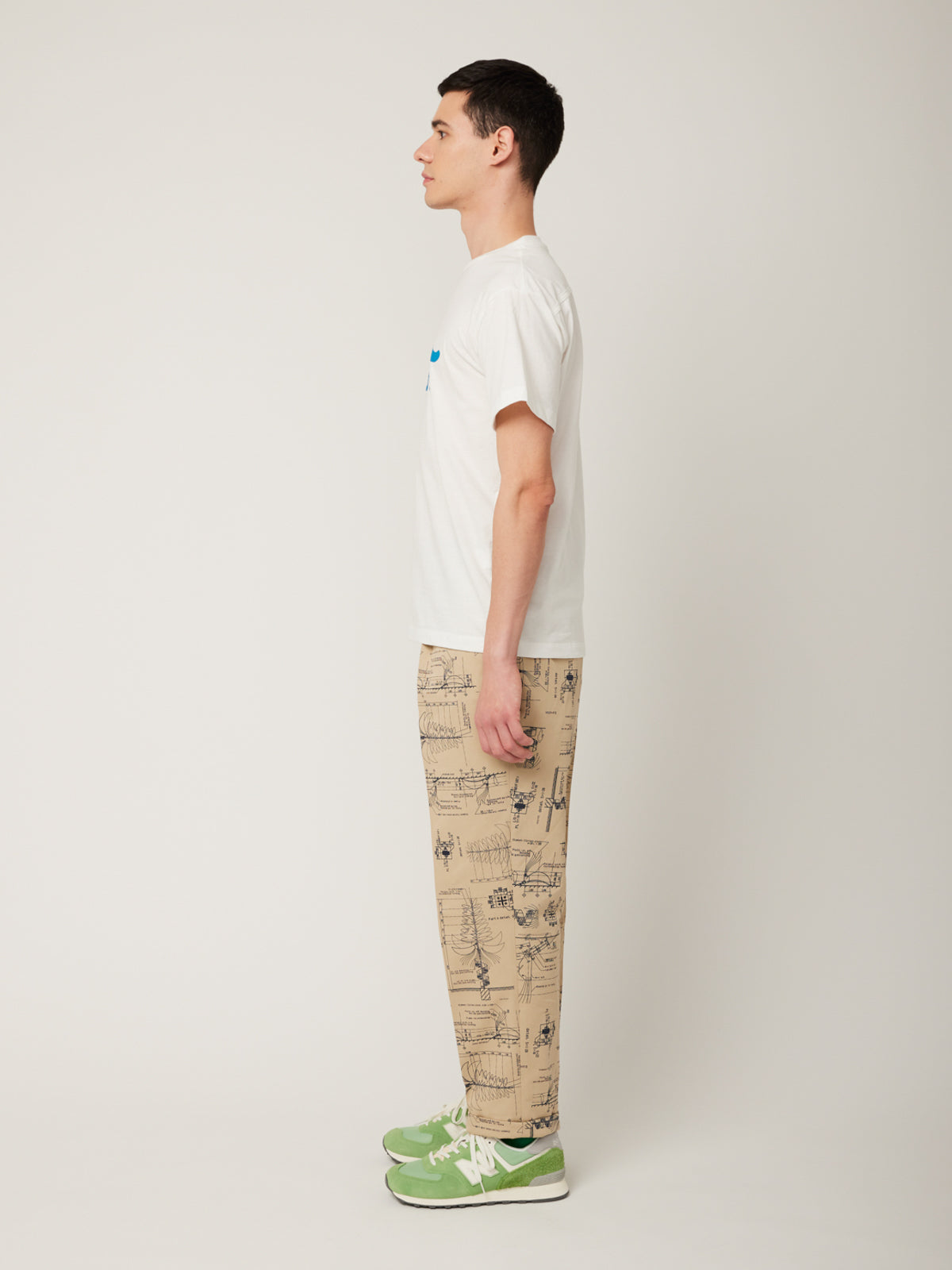 イリオモテヤマネコプリントTシャツ(ホワイト) | majun plus