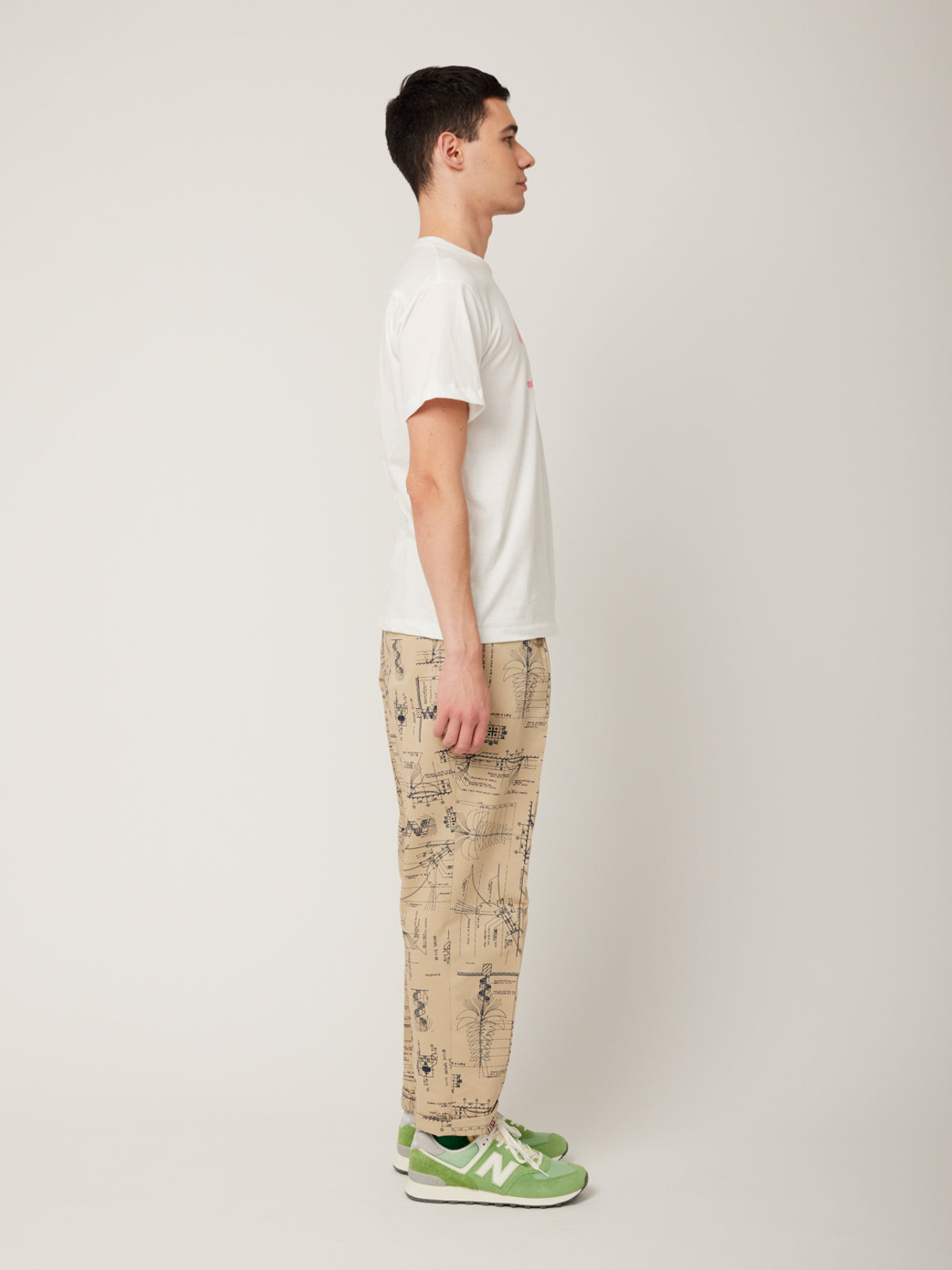 イリオモテヤマネコプリントTシャツ(ホワイト) | majun plus