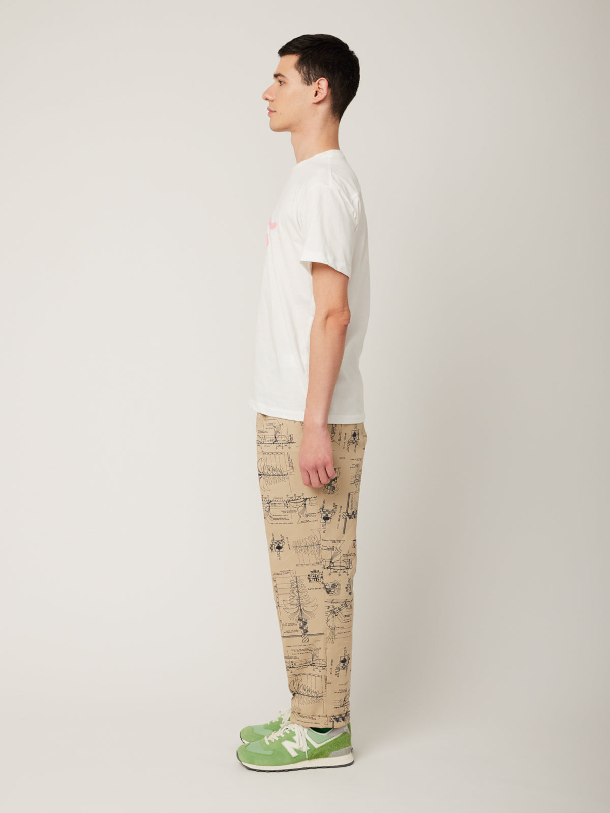 イリオモテヤマネコプリントTシャツ(ホワイト) | majun plus