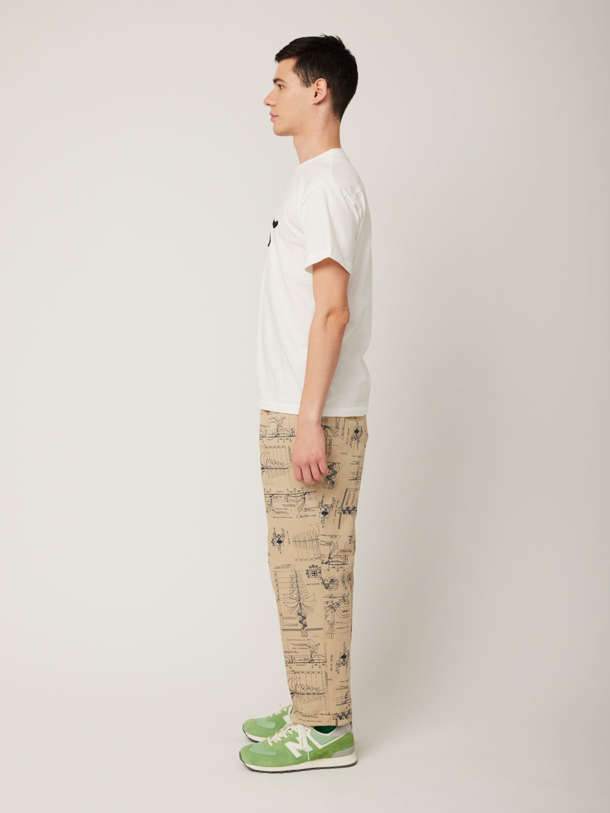 イリオモテヤマネコプリントTシャツ(ホワイト) | majun plus