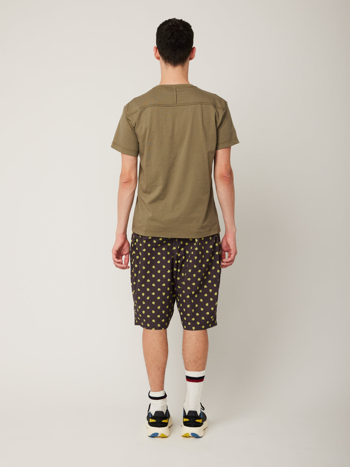 イリオモテヤマネコプリントTシャツ(カーキ) | majun plus