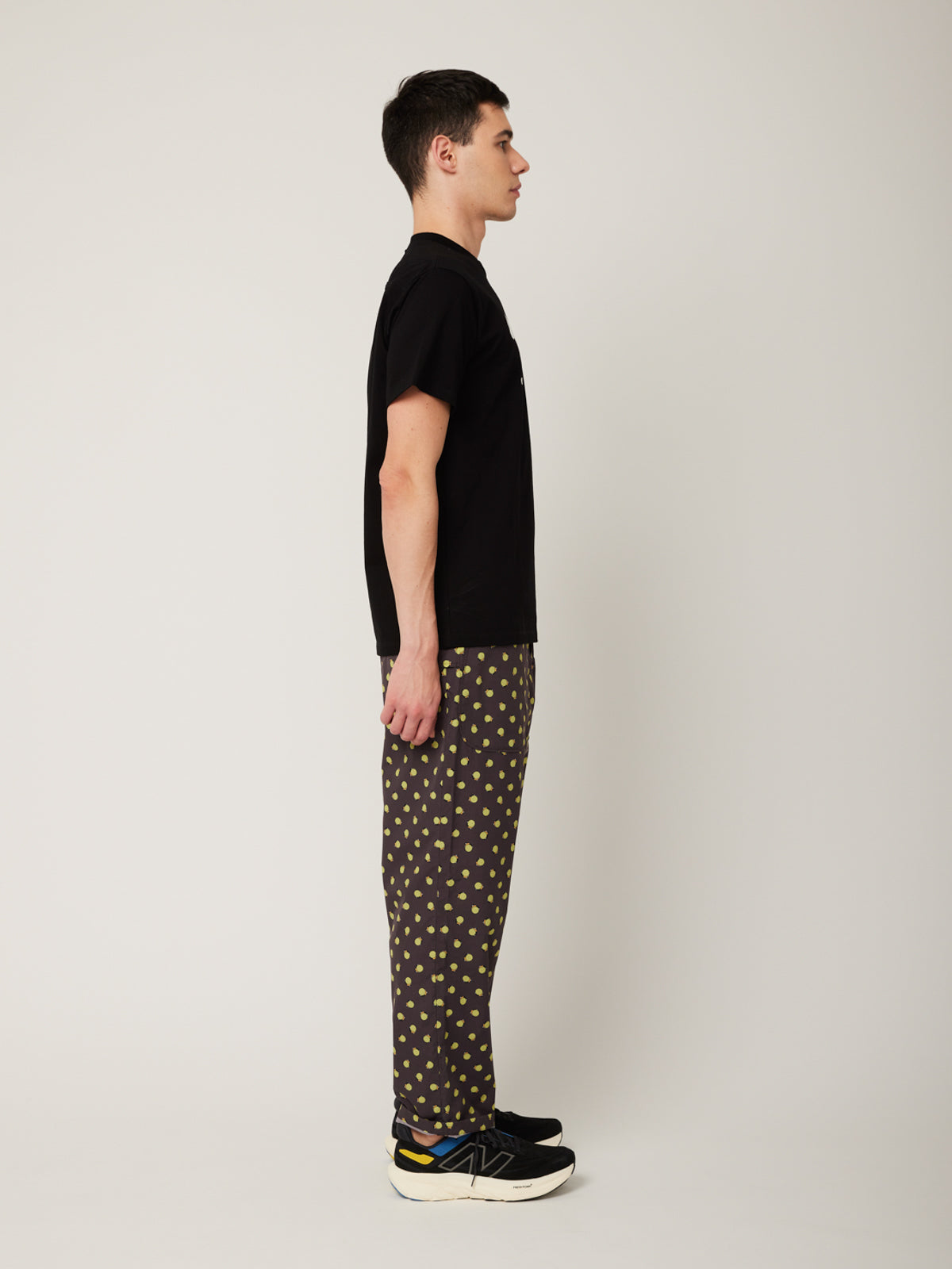 イリオモテヤマネコプリントTシャツ(ブラック) | majun plus