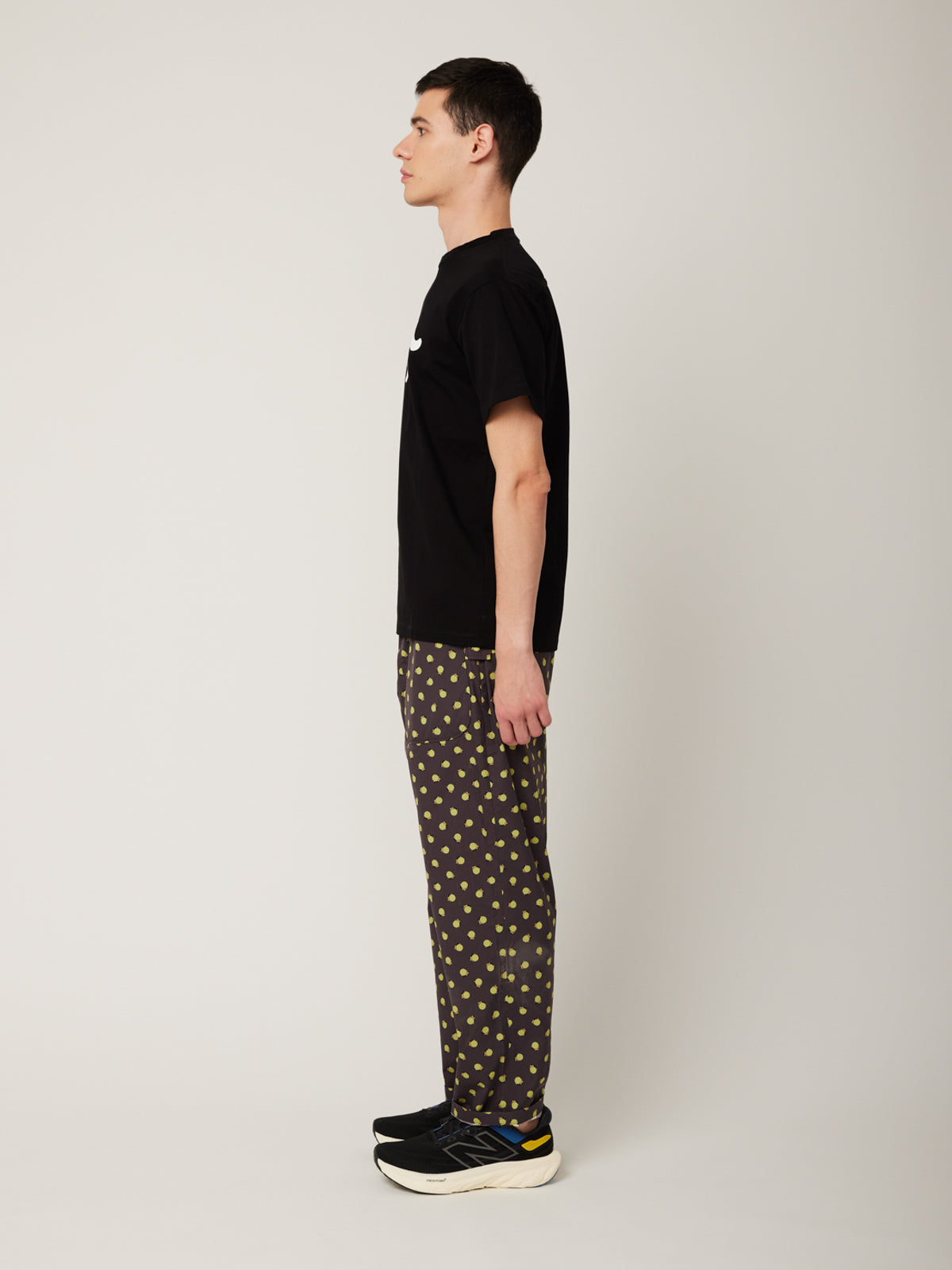 イリオモテヤマネコプリントTシャツ(ブラック) | majun plus