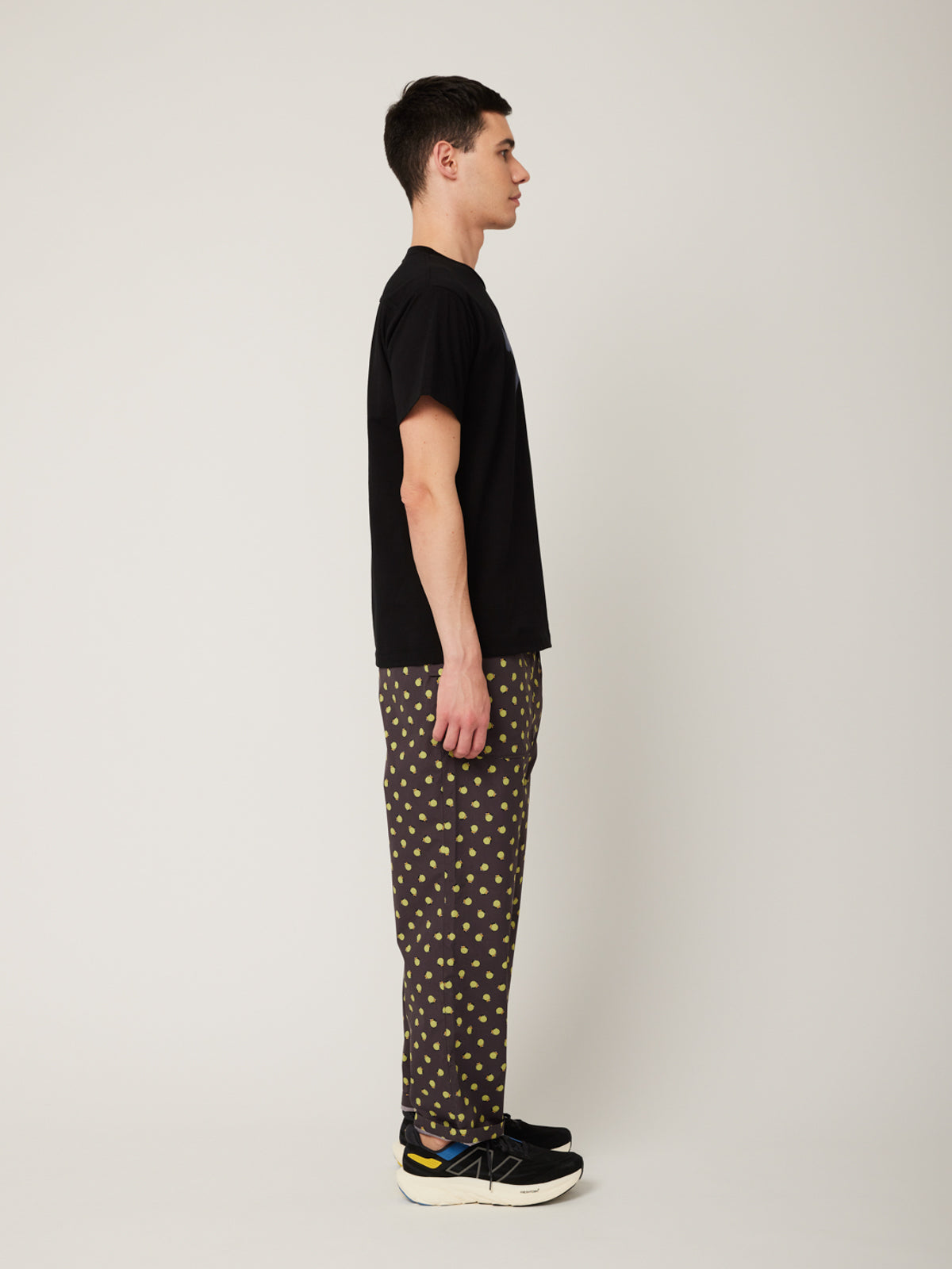 イリオモテヤマネコプリントTシャツ(ブラック) | majun plus