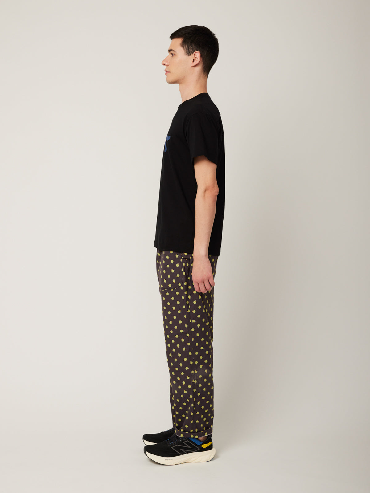 イリオモテヤマネコプリントTシャツ(ブラック) | majun plus