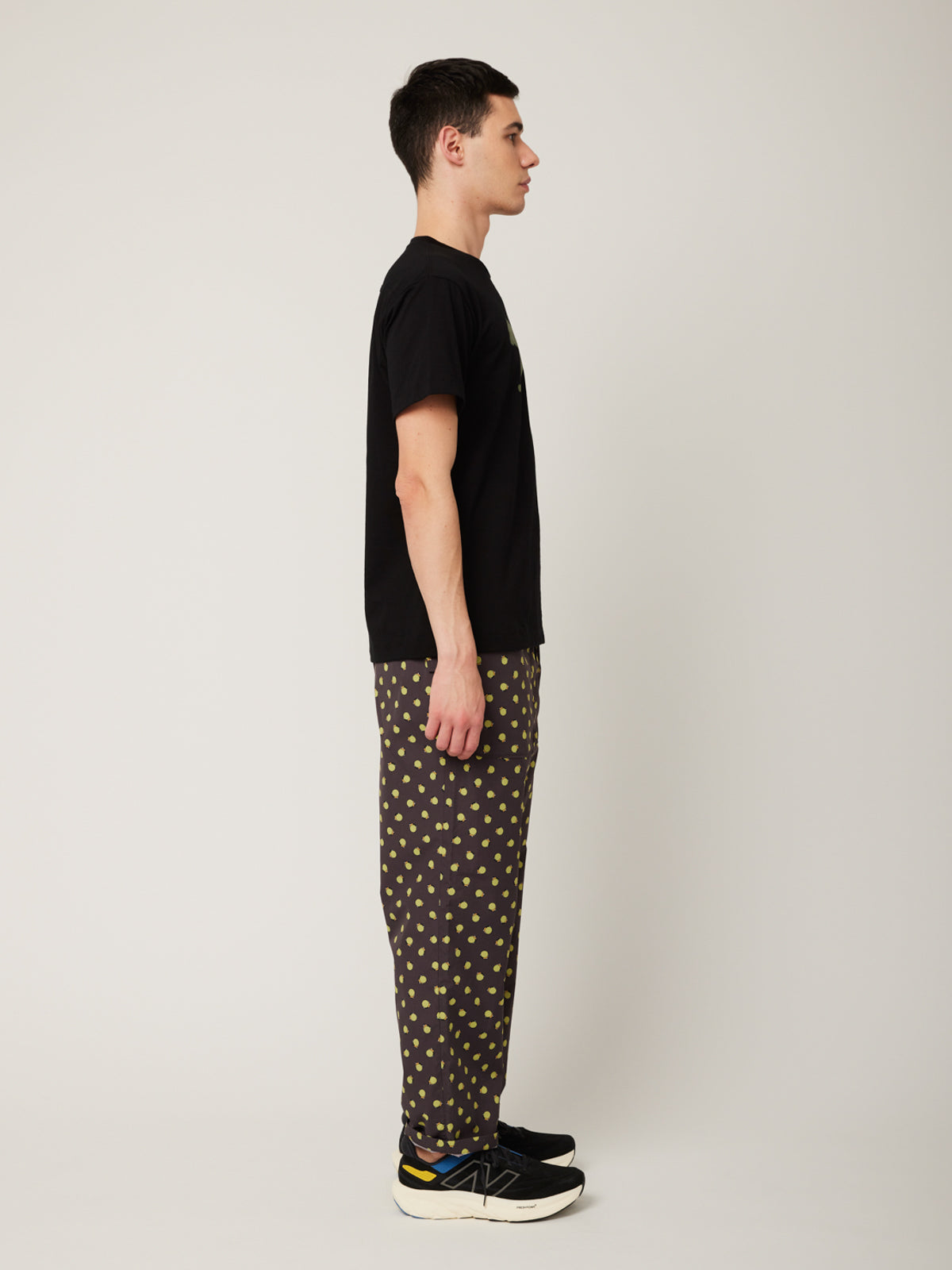 イリオモテヤマネコプリントTシャツ(ブラック) | majun plus