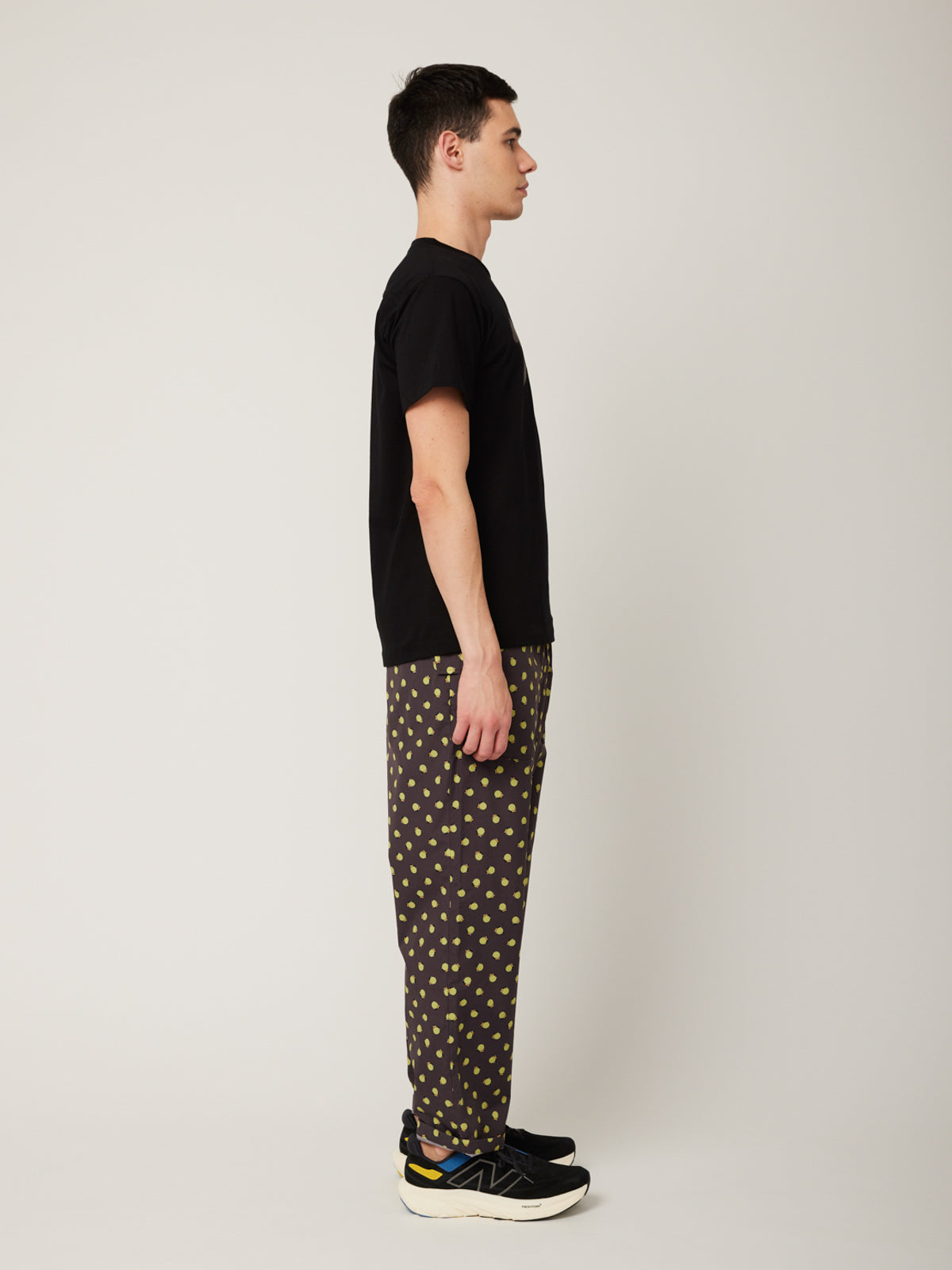 イリオモテヤマネコプリントTシャツ(ブラック) | majun plus