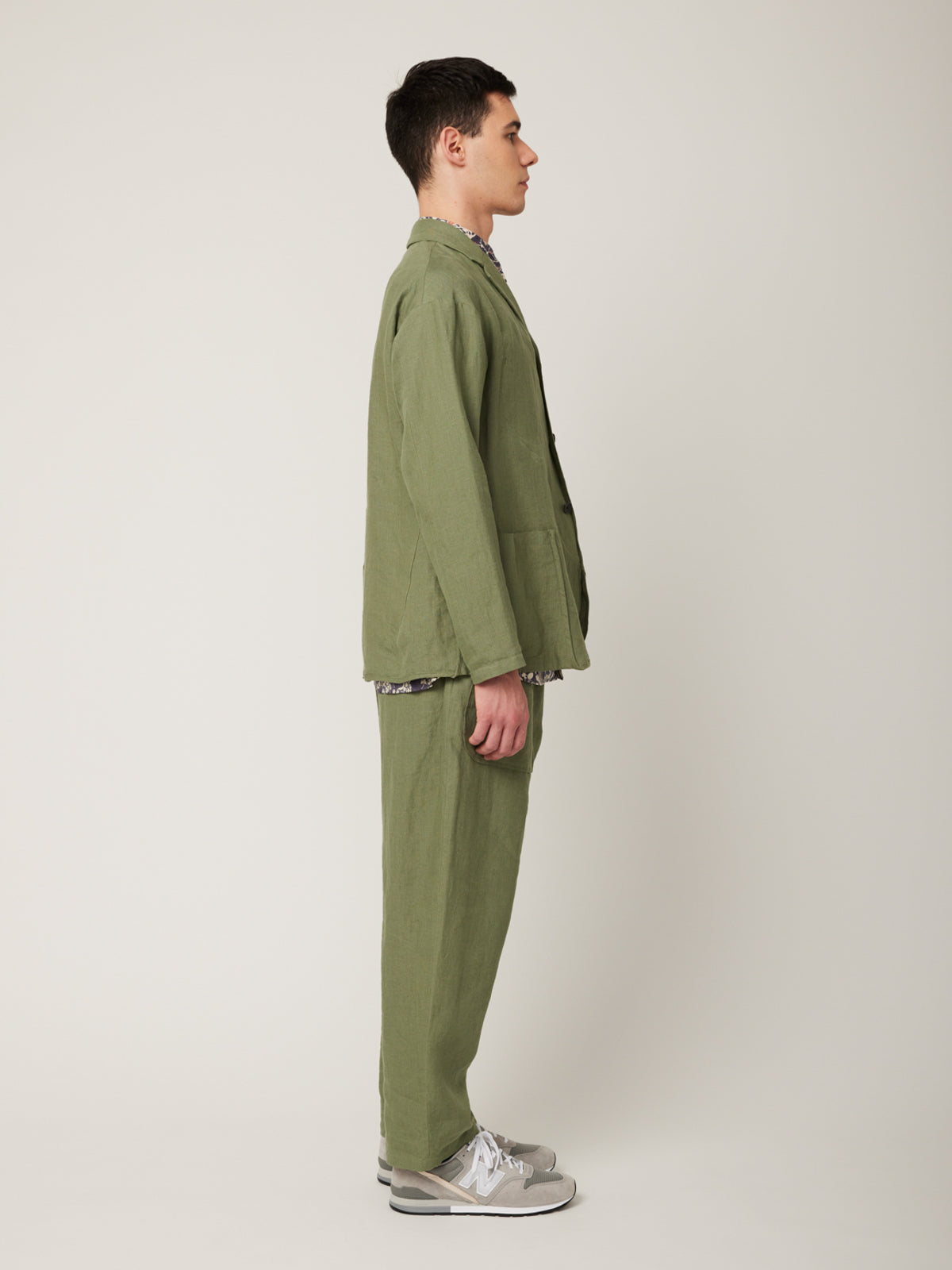 ドルマンスリーブ2パーツジャケット(リネン) | Jipijapa