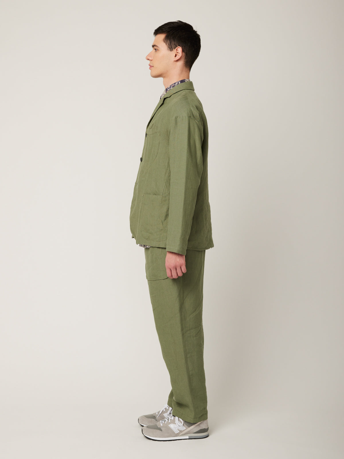 ドルマンスリーブ2パーツジャケット(リネン) | Jipijapa