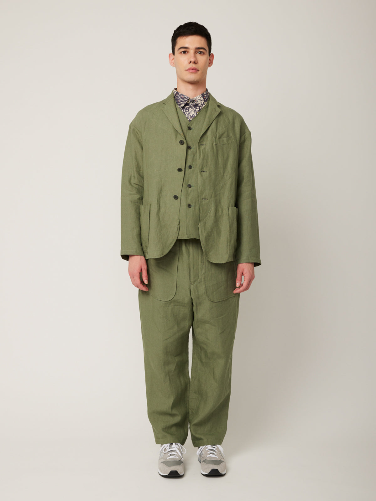 ドルマンスリーブ2パーツジャケット(リネン) | Jipijapa