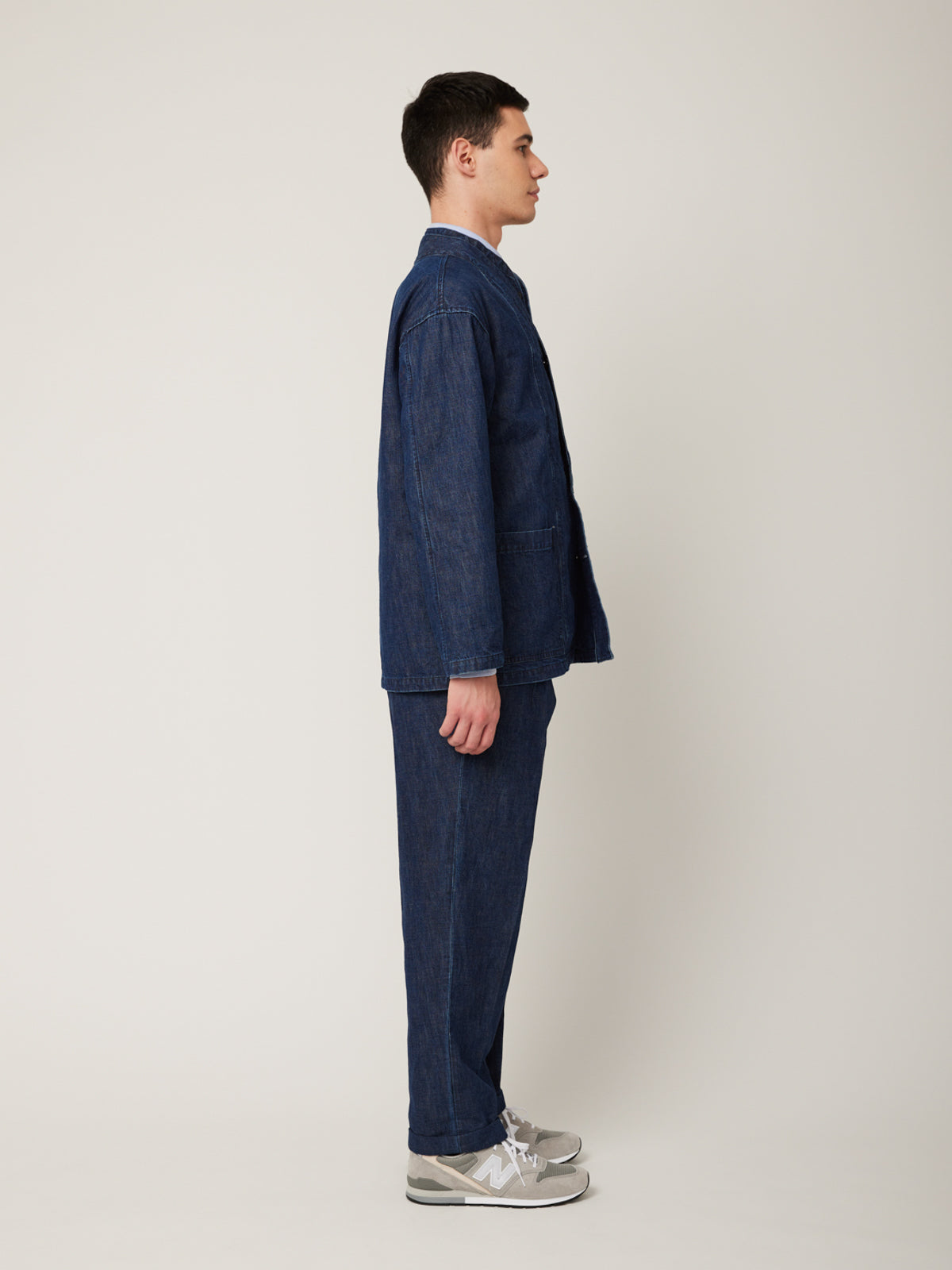 10ozデニムカーディガンブルゾン | Jipijapa