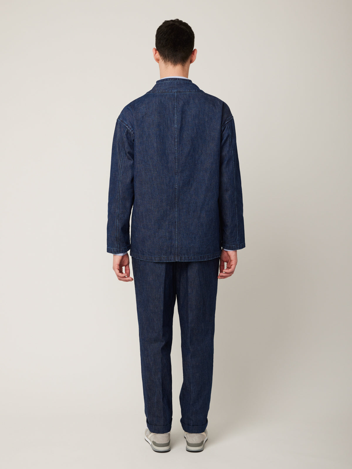 10ozデニムカーディガンブルゾン | Jipijapa