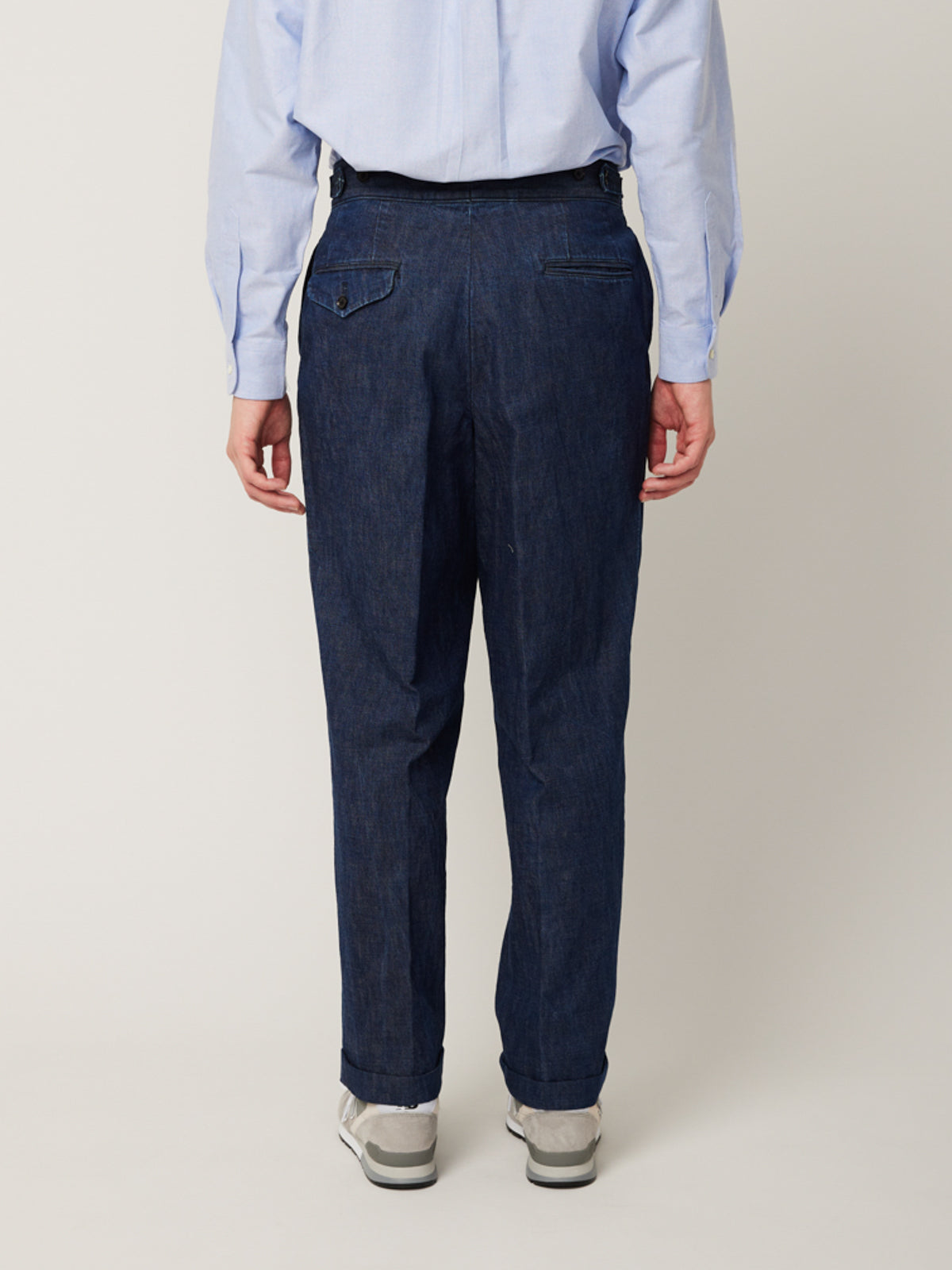 10ozデニムグルカパンツ(ボールバイオ加工) | Jipijapa