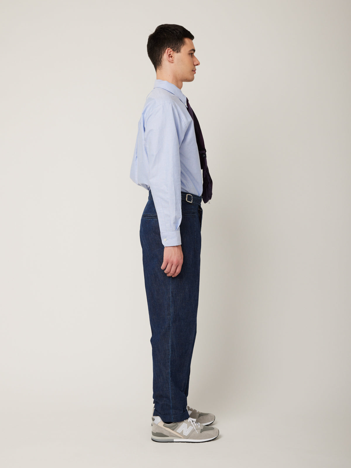 10ozデニムグルカパンツ(ボールバイオ加工) | Jipijapa