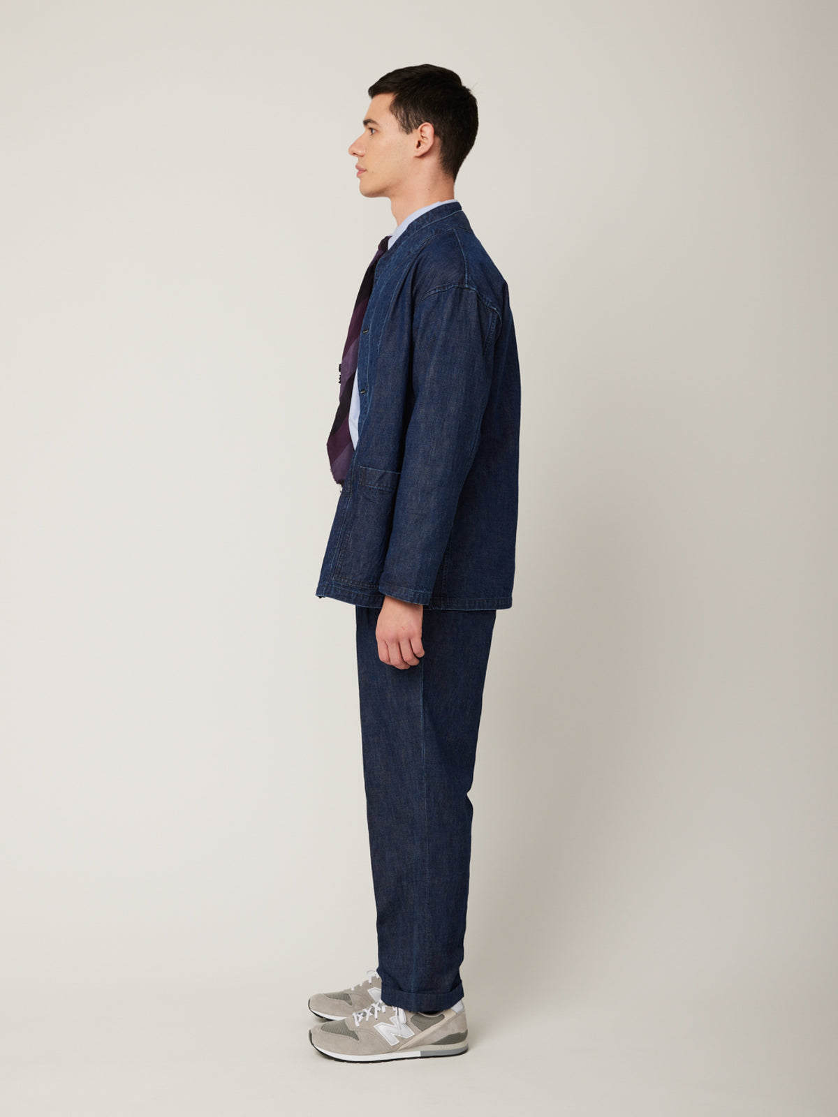 10ozデニムカーディガンブルゾン | Jipijapa