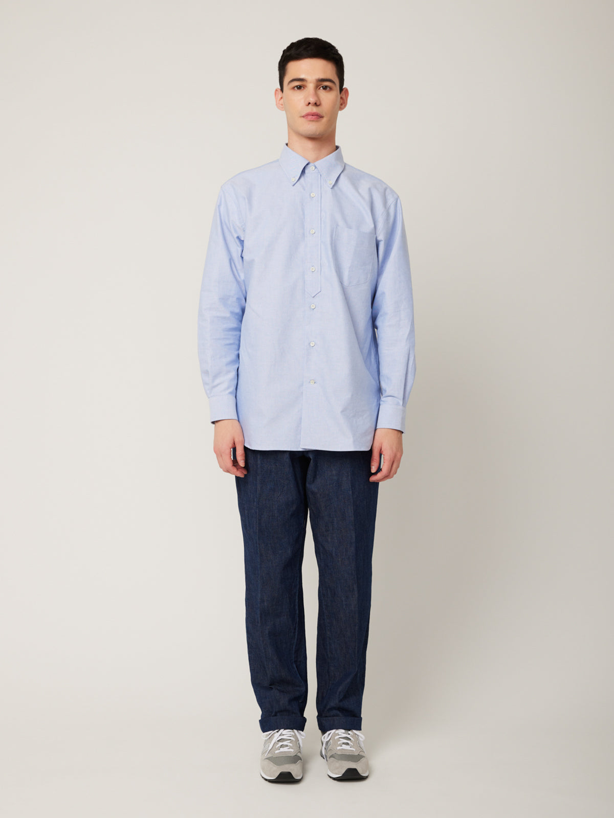 裾パイピングBDシャツ | Jipijapa