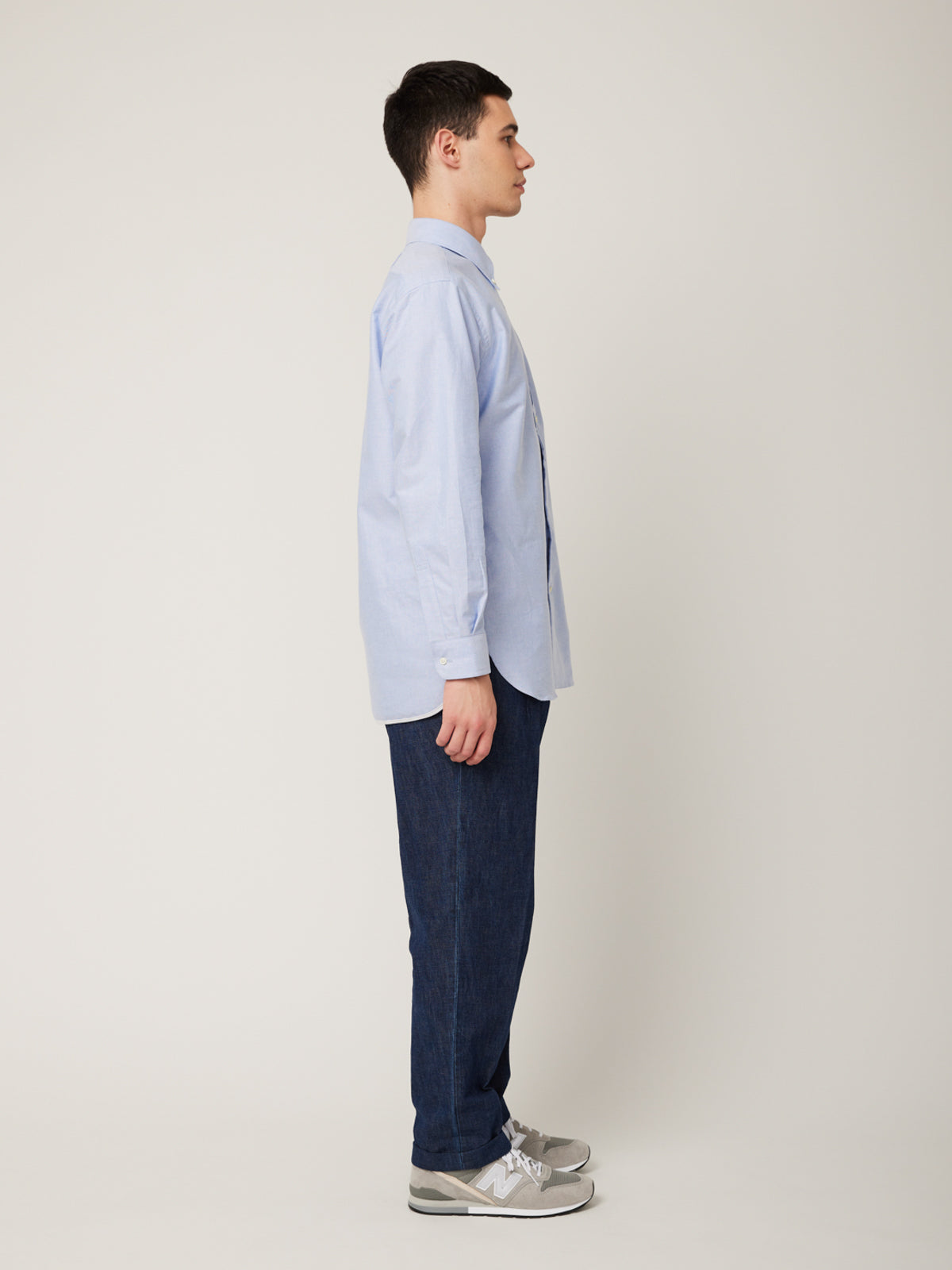 裾パイピングBDシャツ | Jipijapa