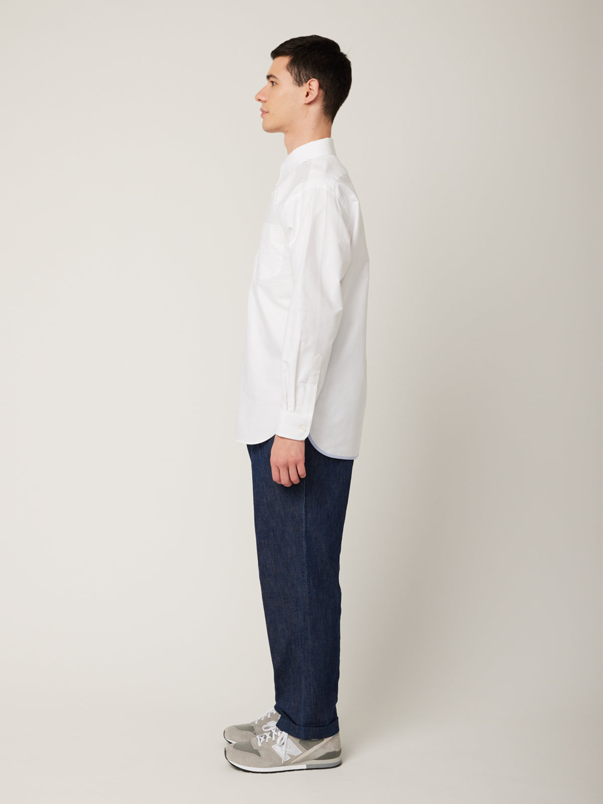 裾パイピングBDシャツ | Jipijapa