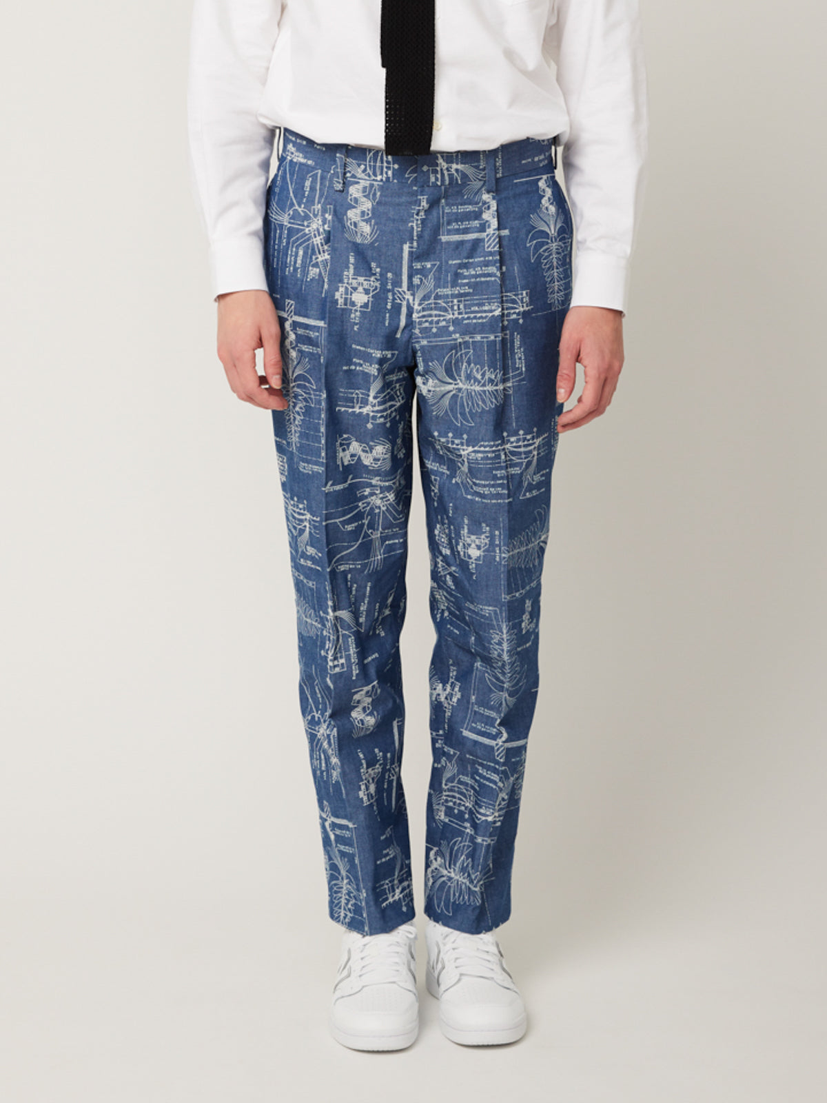 ワンタックトラウザーズ(シャンブレー) | Jipijapa