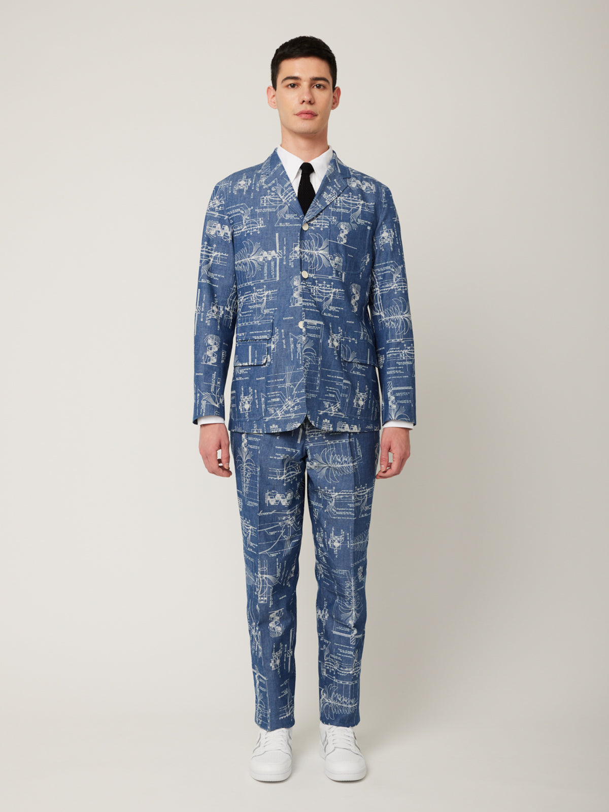 プリントシャンブレーチェンジポケットジャケット | Jipijapa