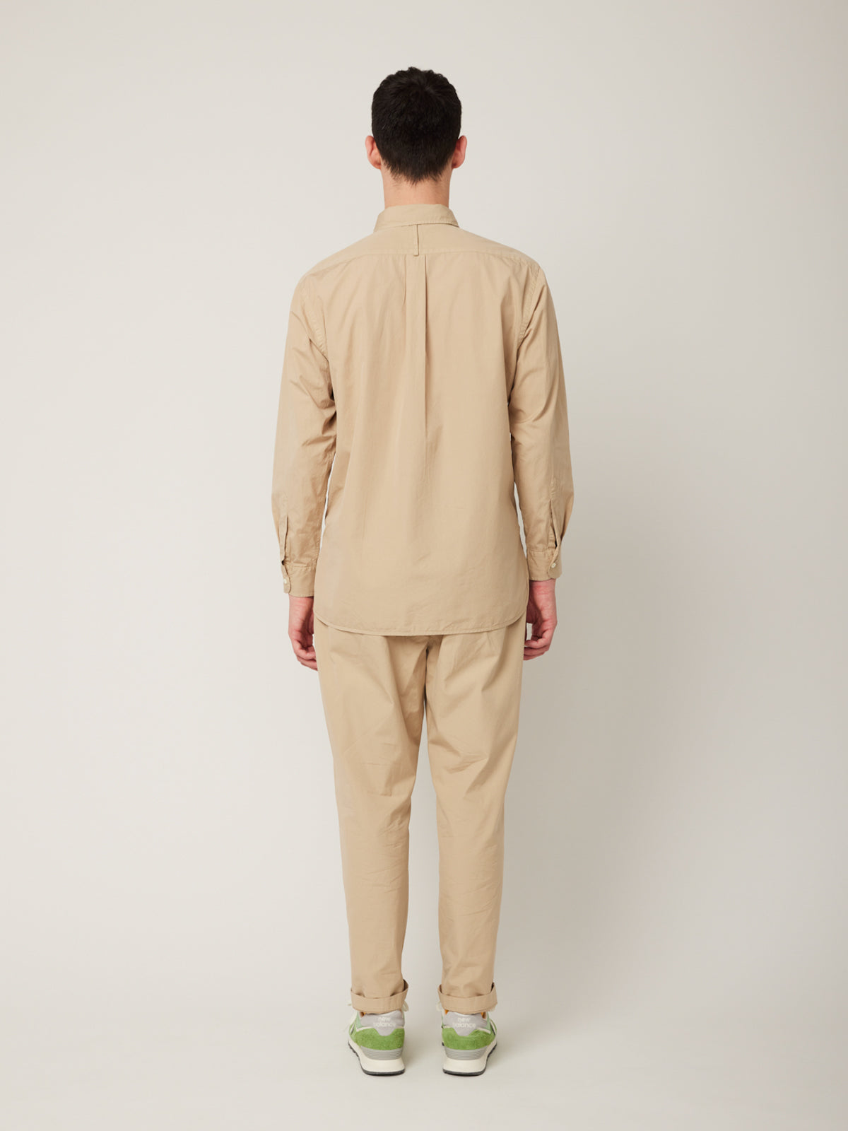 オーバーダイ裾パイピングBDシャツ | Jipijapa