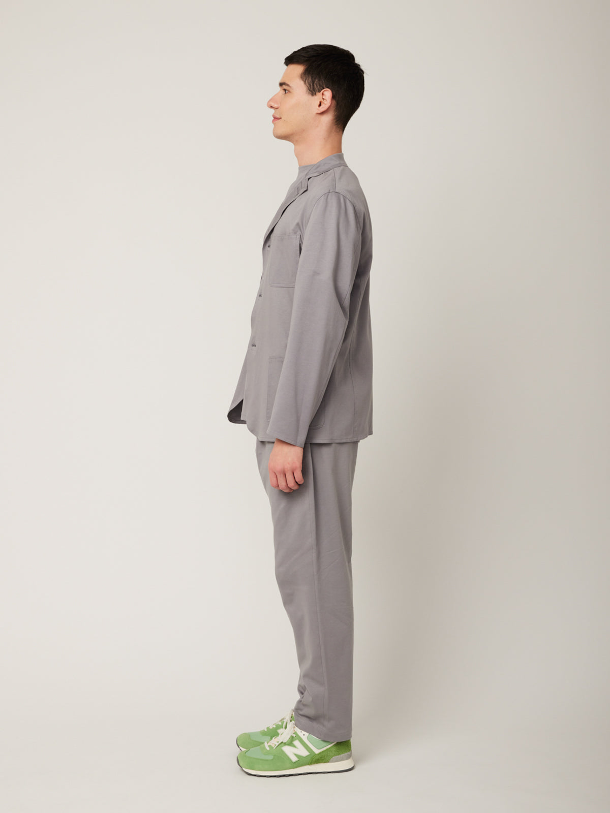 コットンジャージーニットジャケット | Jipijapa